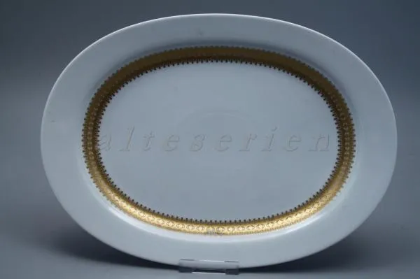 Fleischplatte mittelgroß - Thomas Rotunda Goldbordüre