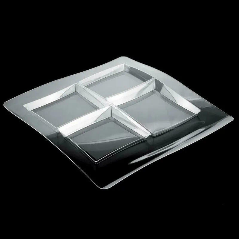 Scopri l'Antipastiera Trasparente 36x35 cm — Tirolix