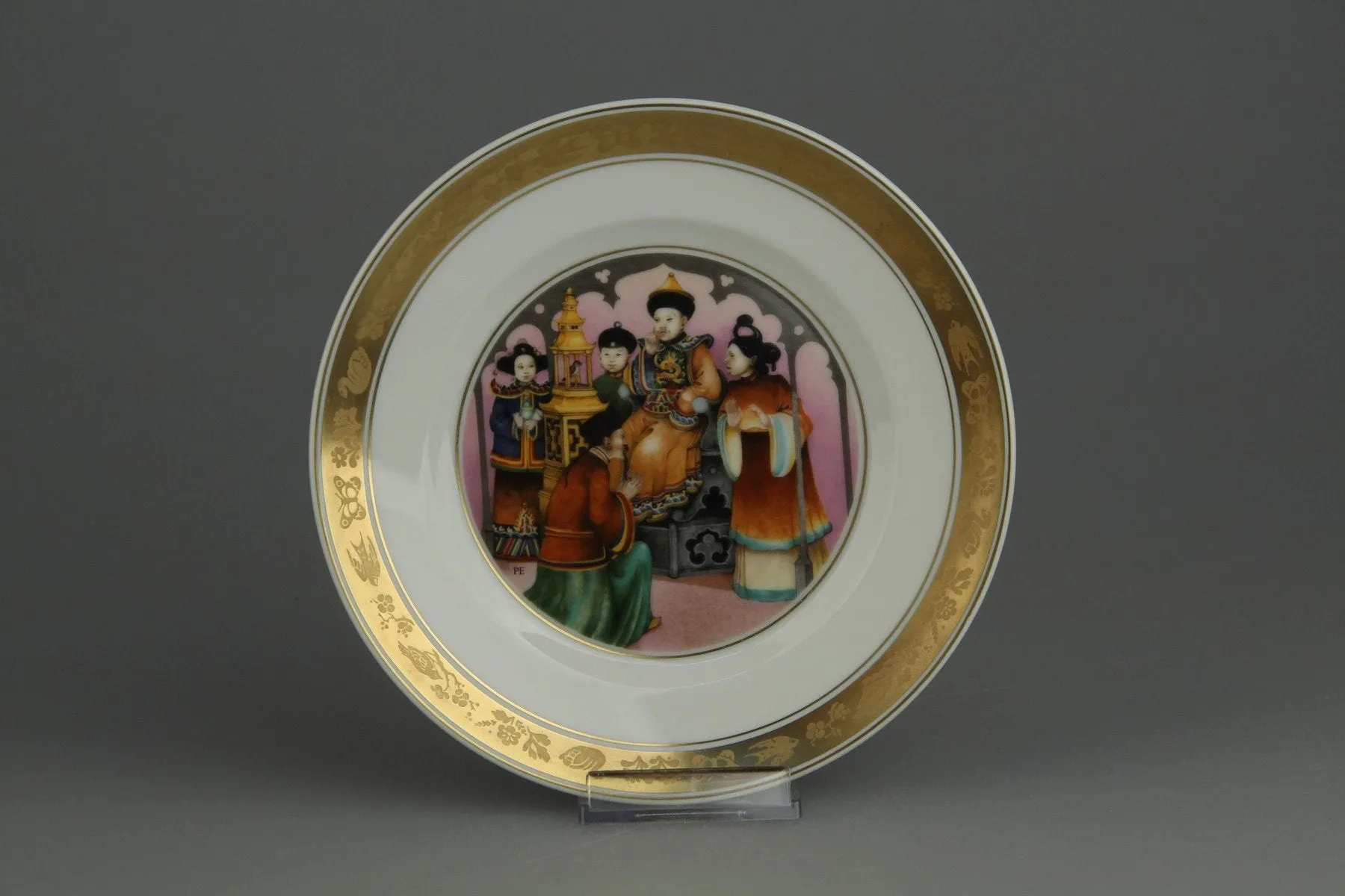 Wandteller The Nightingale - Royal Copenhagen Zierporzellan Hans Chr. Andersen Sammelteller