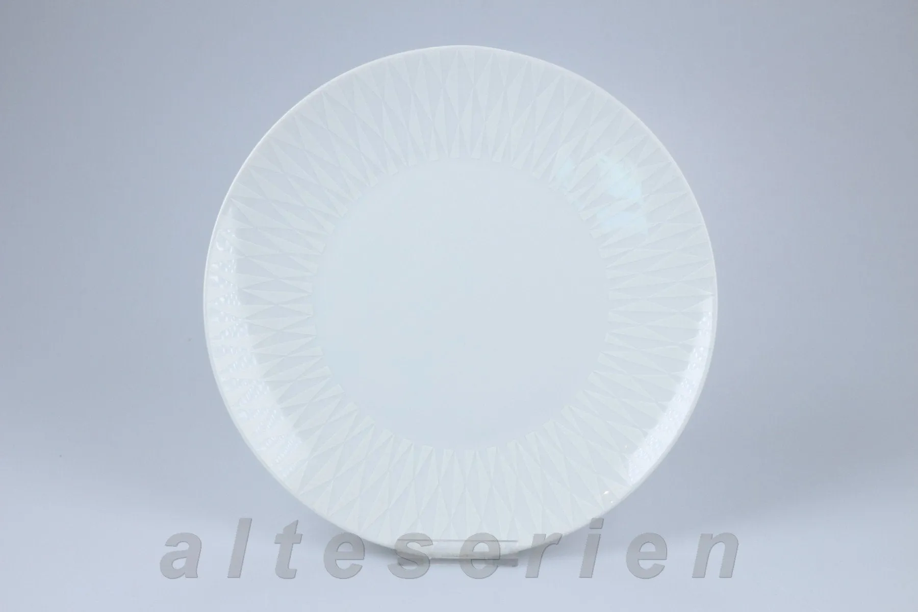 Speiseteller - Fürstenberg Victoria La Couronne 668 weiße Dreiecke 02660