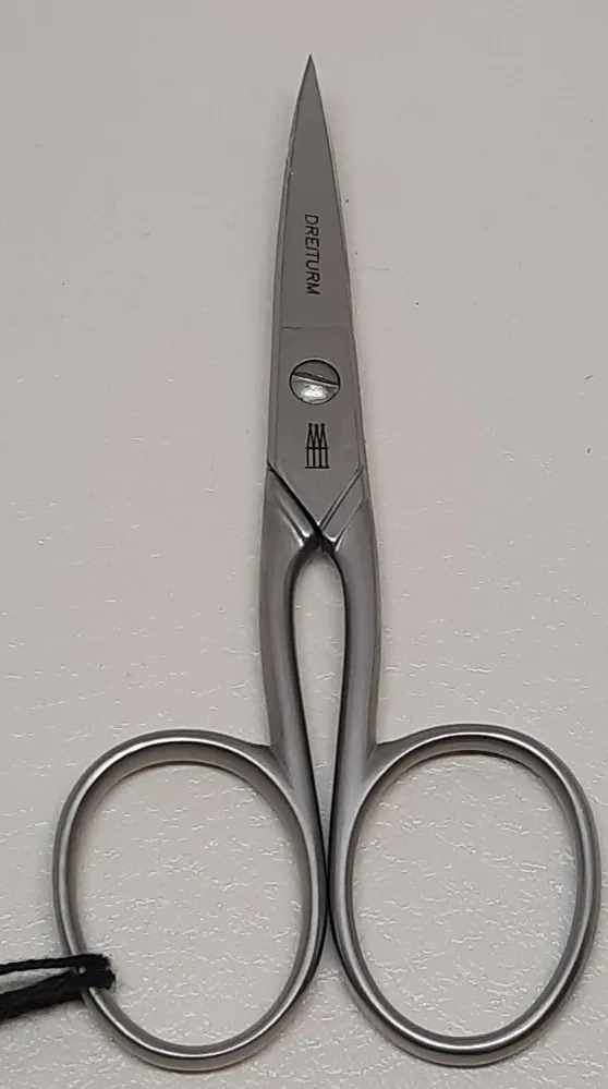 Nagelschere inox matt schlank rostfrei, 9 cm