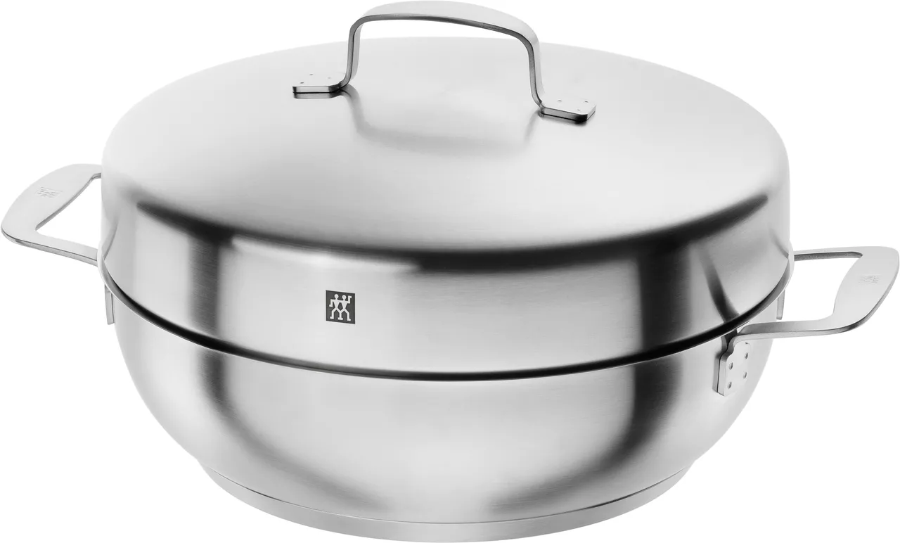 Räucherset, 4-tlg, rund Geeignet zum gesunden u. fettfreien Räuchern,dicht