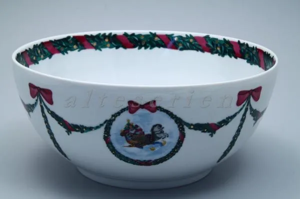 Schüssel Salatschale - Royal Copenhagen Jingle Bells