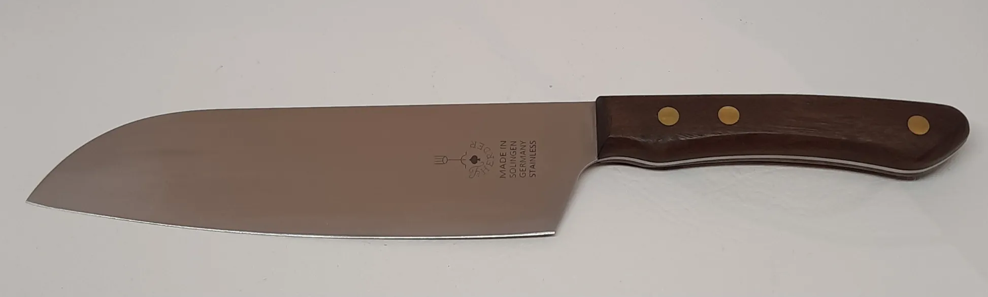 Santoku Thermonut 175 x 47 rostfei Messing Nieten;