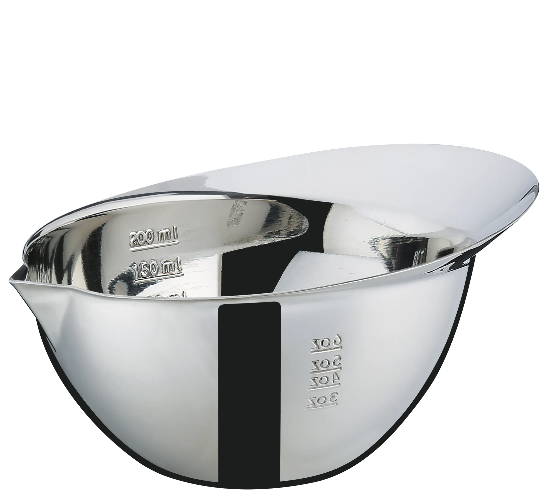 Edelstahl Mess-Schüssel 200 ml Perfekt zum Verrühren und Abmessen von kleinen