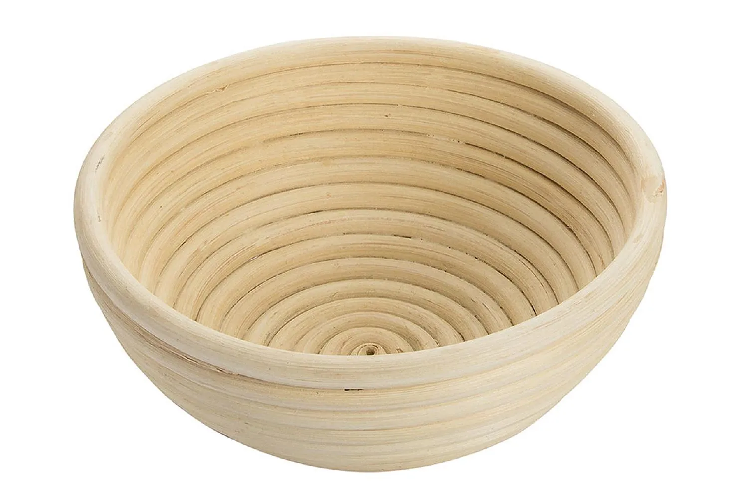 WESTMARK Brot-Gärkörbchen H8cm Ø17,5cm Peddigrohr  für selbst hergestelltes Brot, für ca. 750 g-1 kg