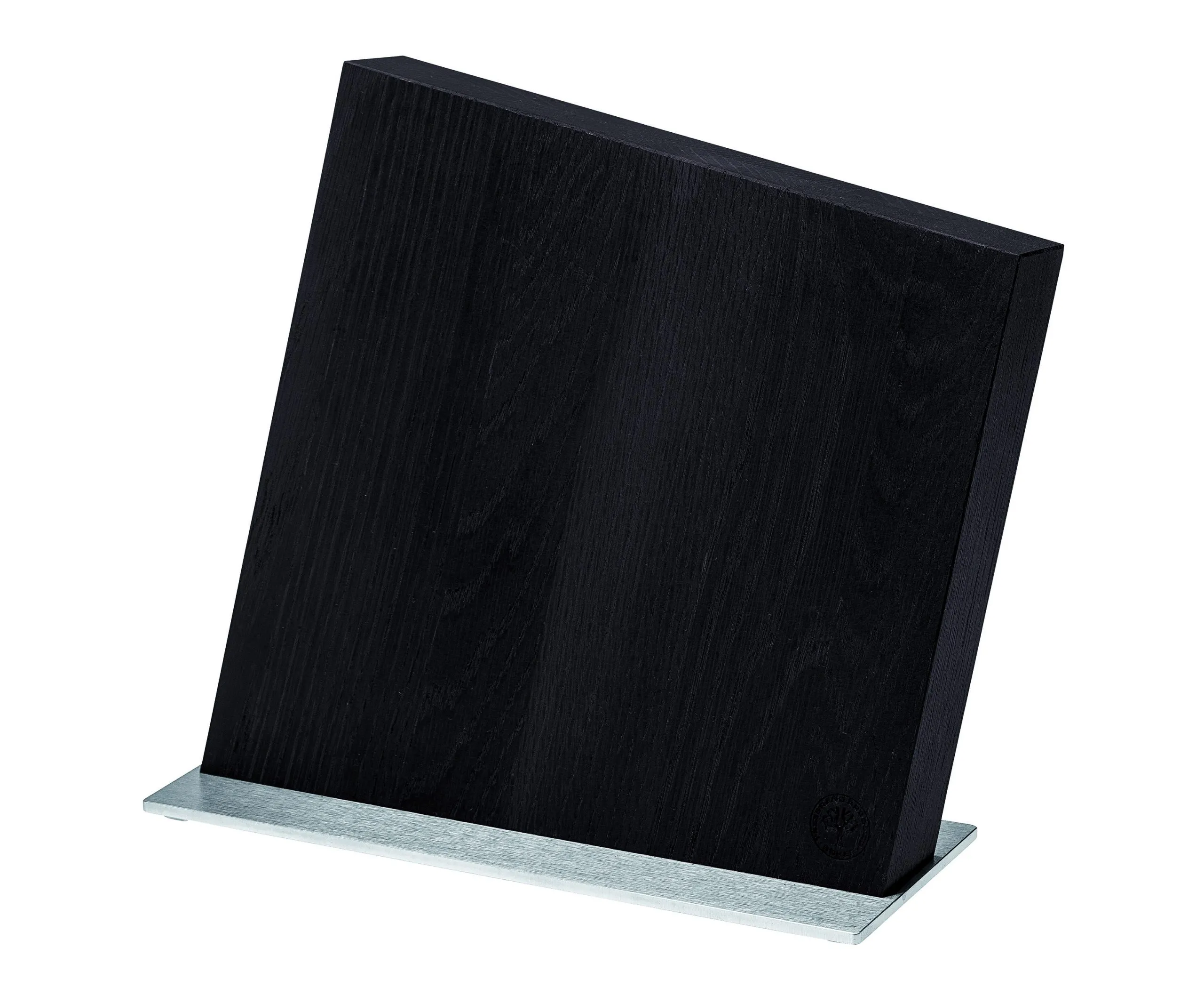 Böker Messerblock Style Räuchereiche mit Edelstahl unterlage 16 Magnete