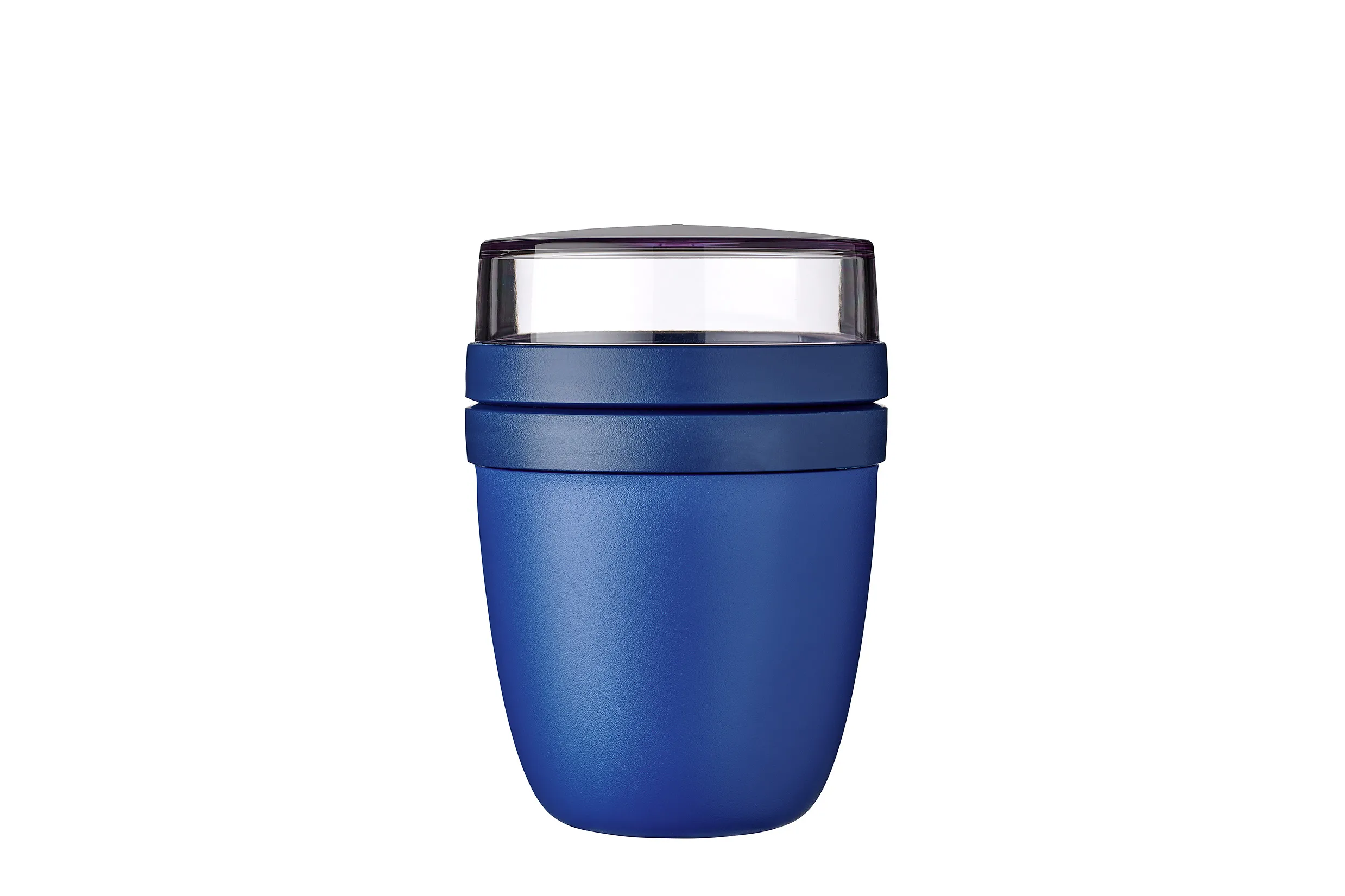 Lunch pot ellipse - vivid blue 2 Behälter: 500 ml (mikrowellengeeignet)& 200 ml