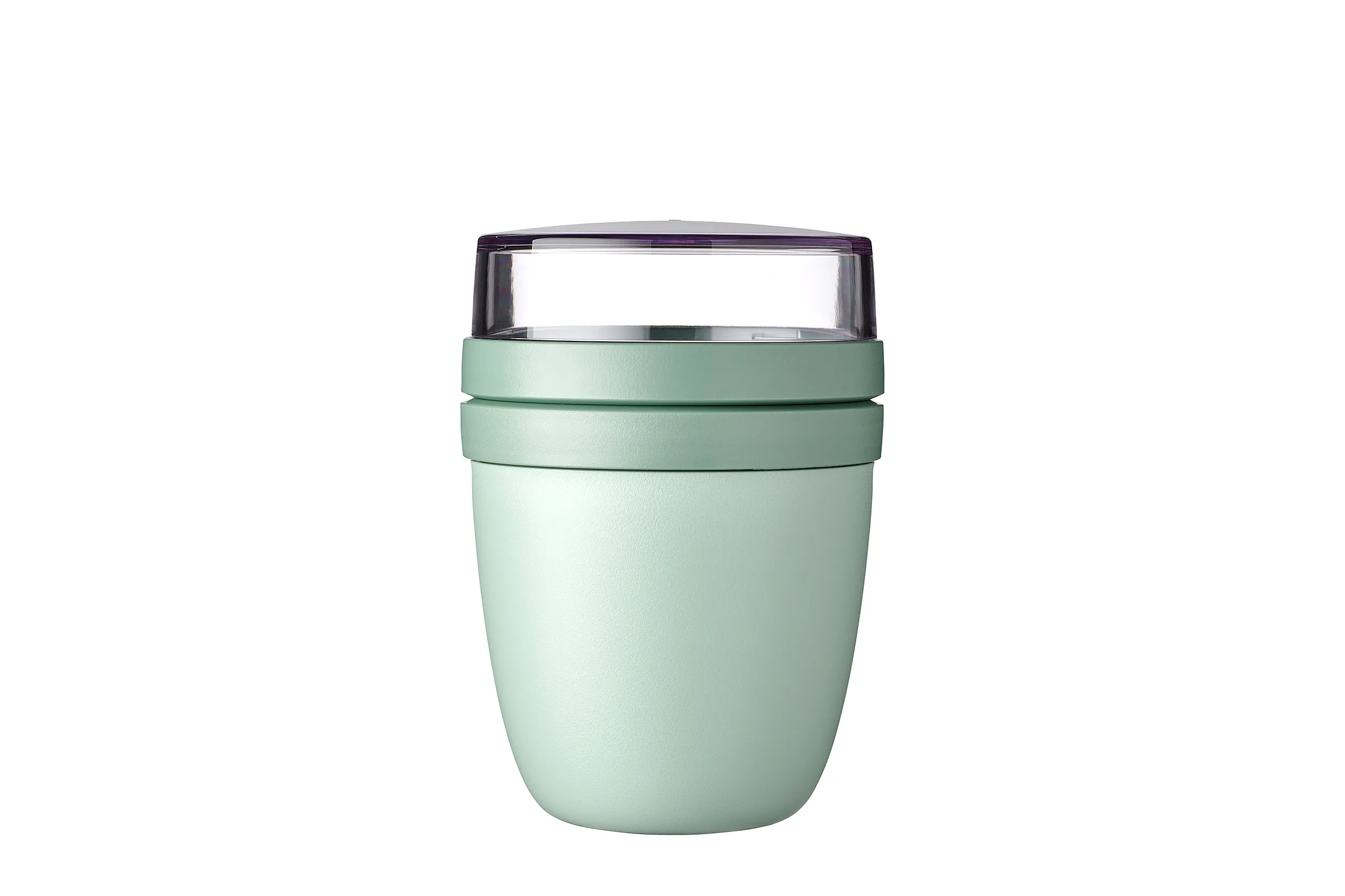 Lunch pot ellipse - nordic sage 2 Behälter: 500 ml (mikrowellengeeignet)& 200 ml