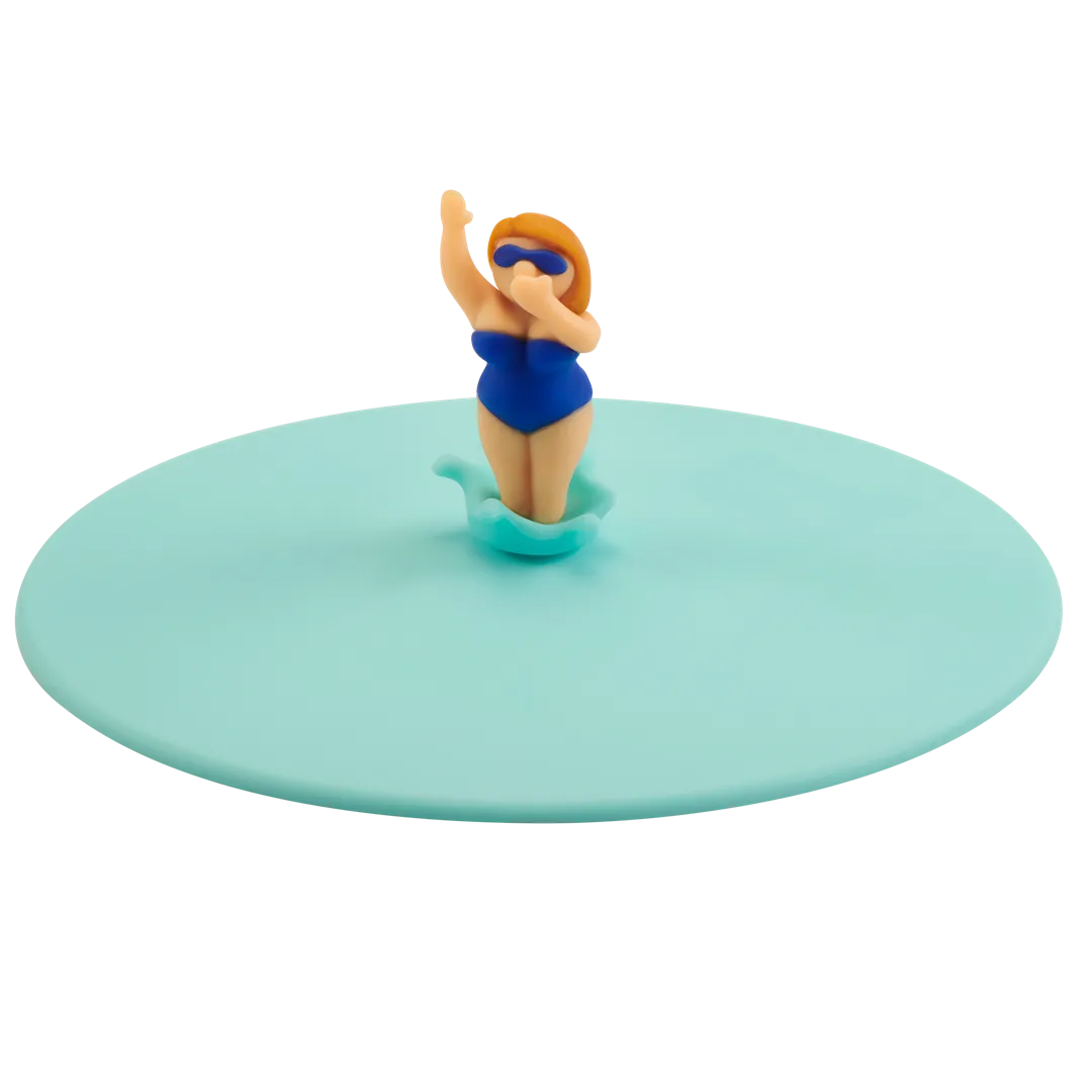 Mein Deckel Splash Girls Monika Mut Trinkglasabdeckung