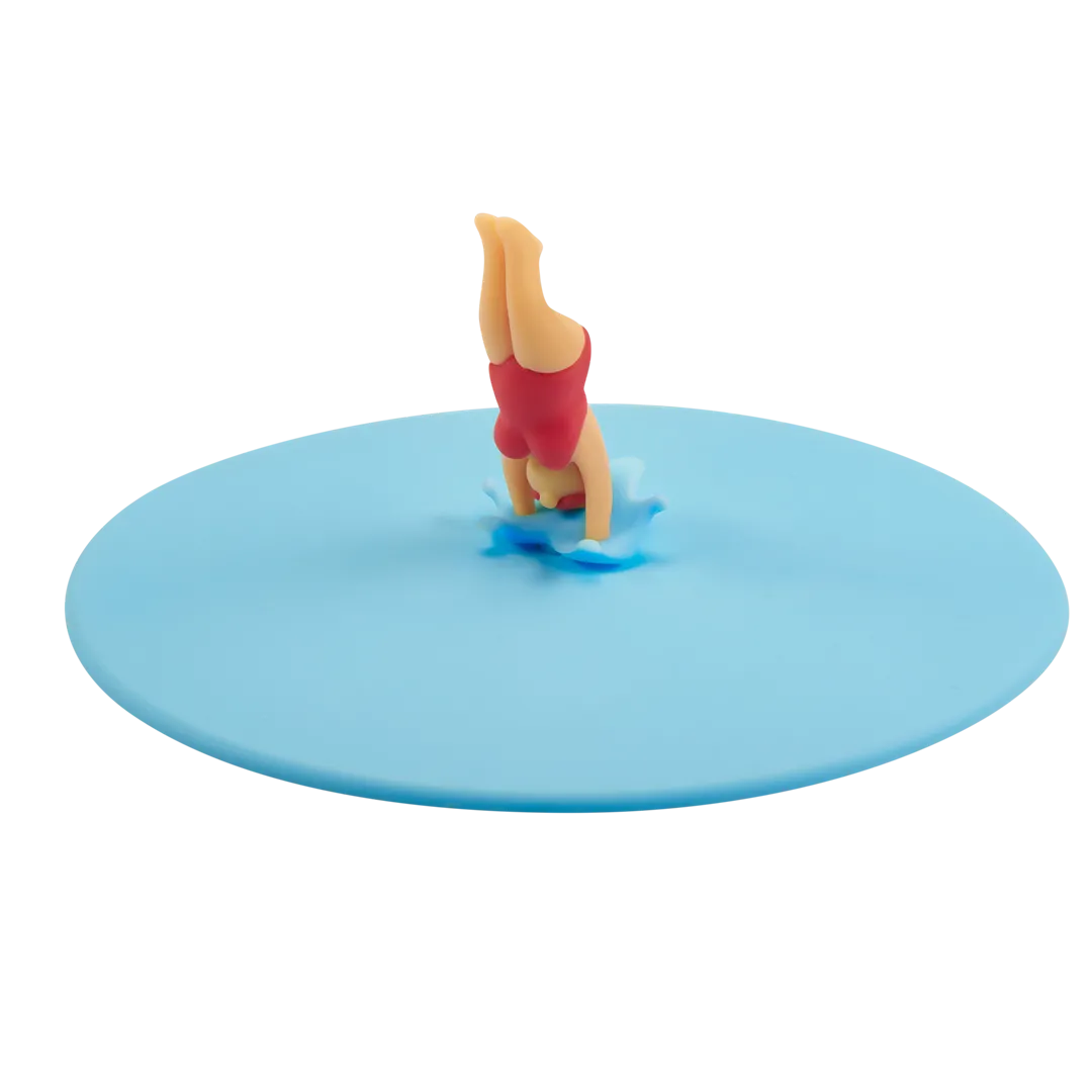 Mein Deckel Splash Girls Elena Elegant Trinkglasabdeckung