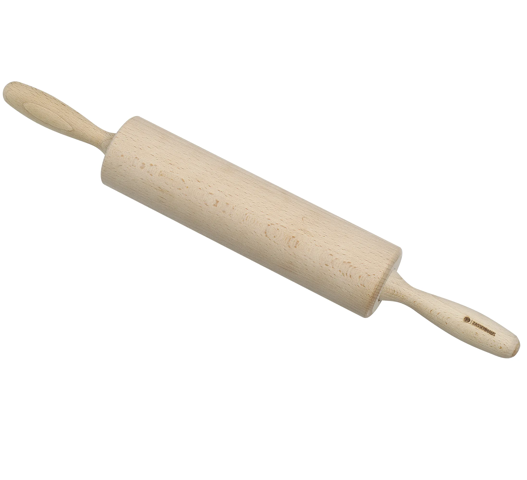 Teigrolle, Buchenholz Ø 6,5 cm, Länge: 48,0 cm ein praktischer Helfer in der Küche für jeden Tag