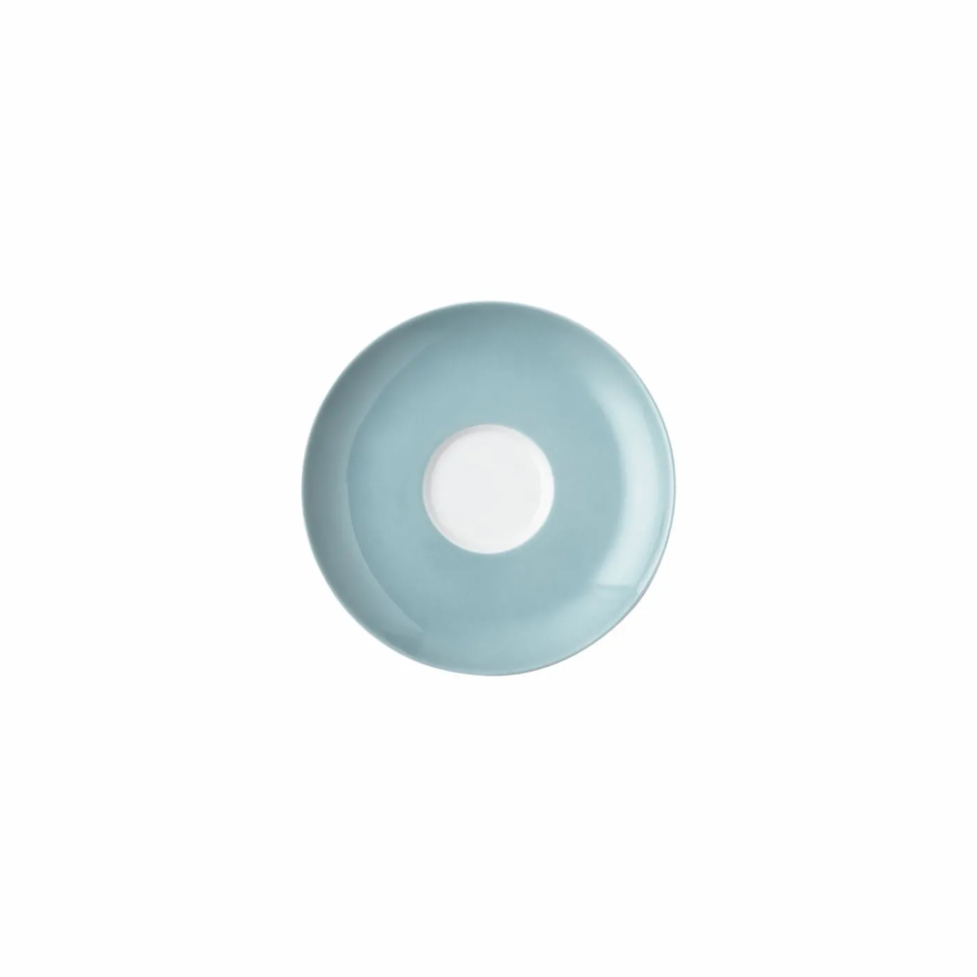 Kaffee-Untertasse Sunny Day Soft Blue Porzellan, spülmaschinenfest