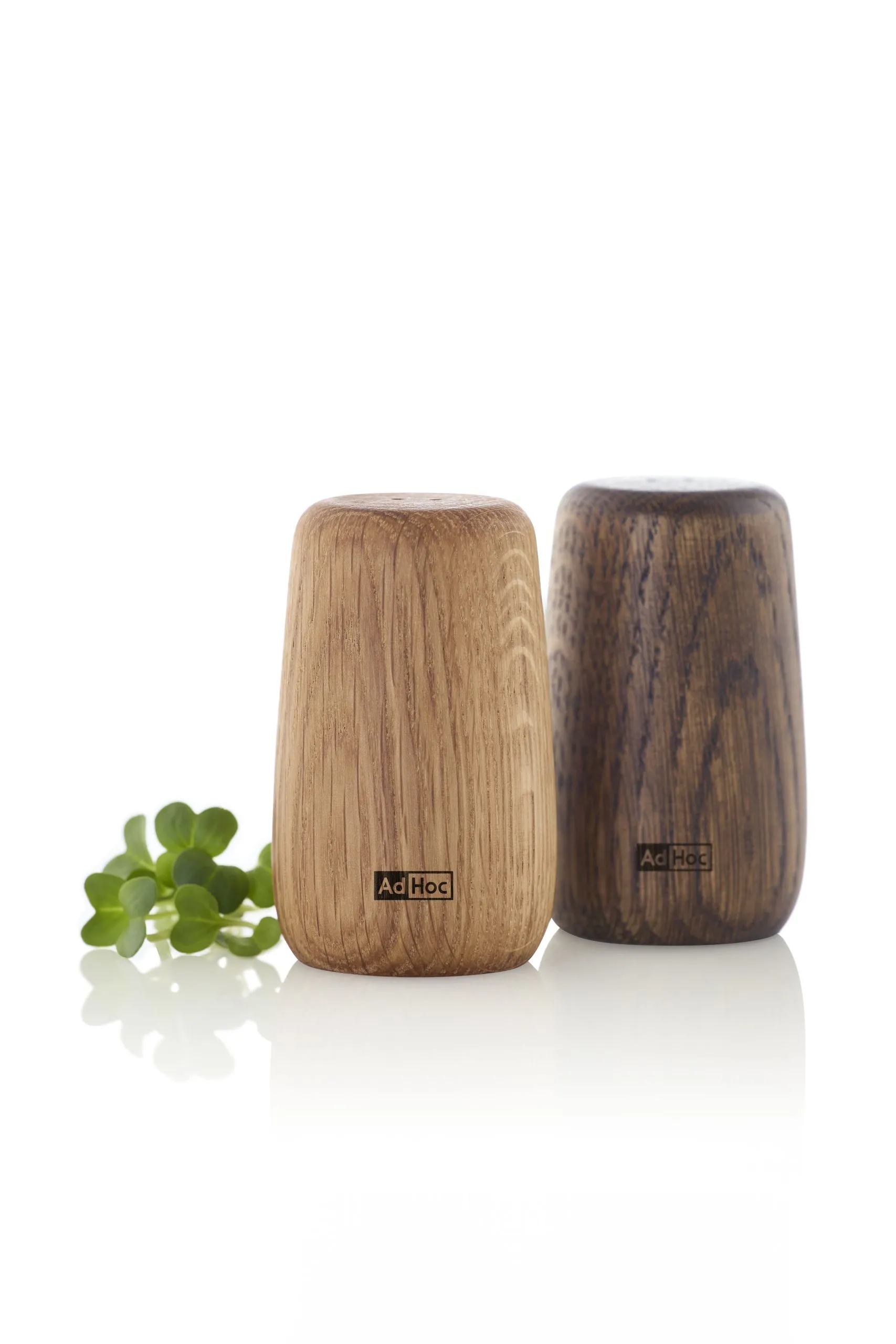 Set Pfeffer- und Salzstreuer Yoko, Naturholz Eiche hell&dunkel