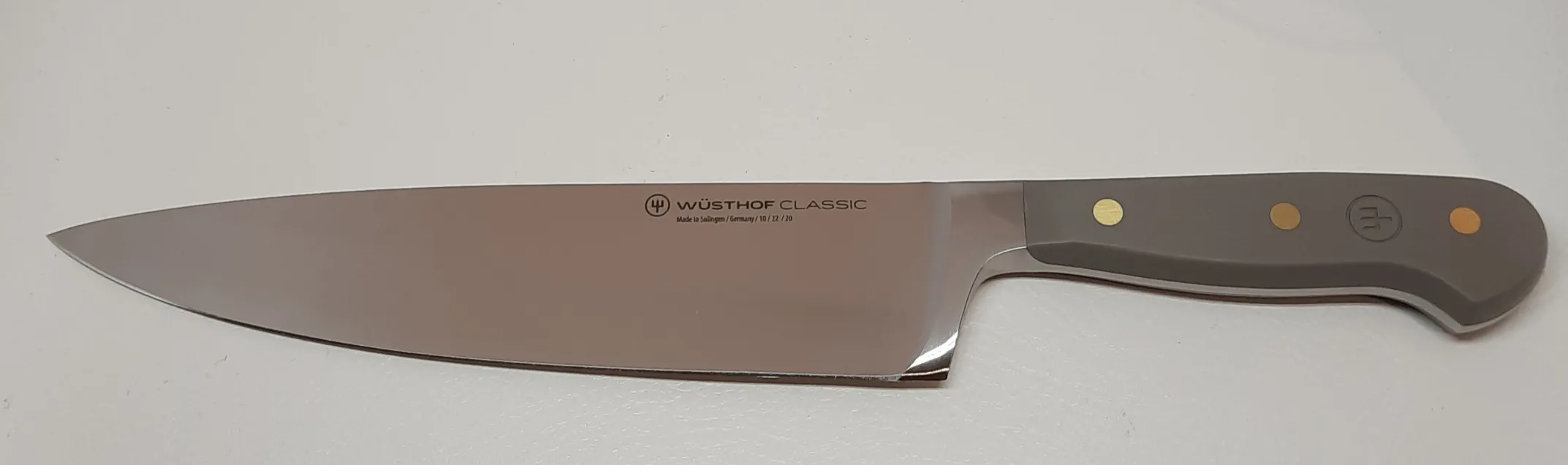 Classic Kochmesser 20 cm  Vollkropf velvet oyster