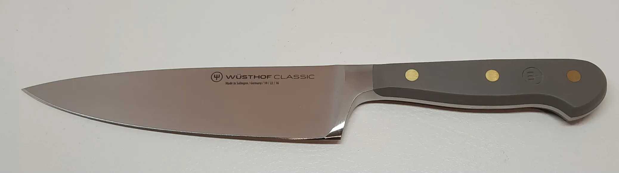 Classic Kochmesser 16 cm  Vollkropf velvet oyster