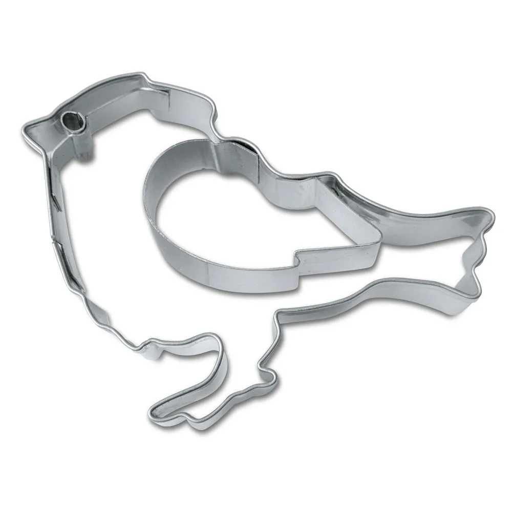 Prägeausstecher Ulmer Spatz / Vogel - 7 cm  Edelstahl Größe: ca. 7 cm rostfrei