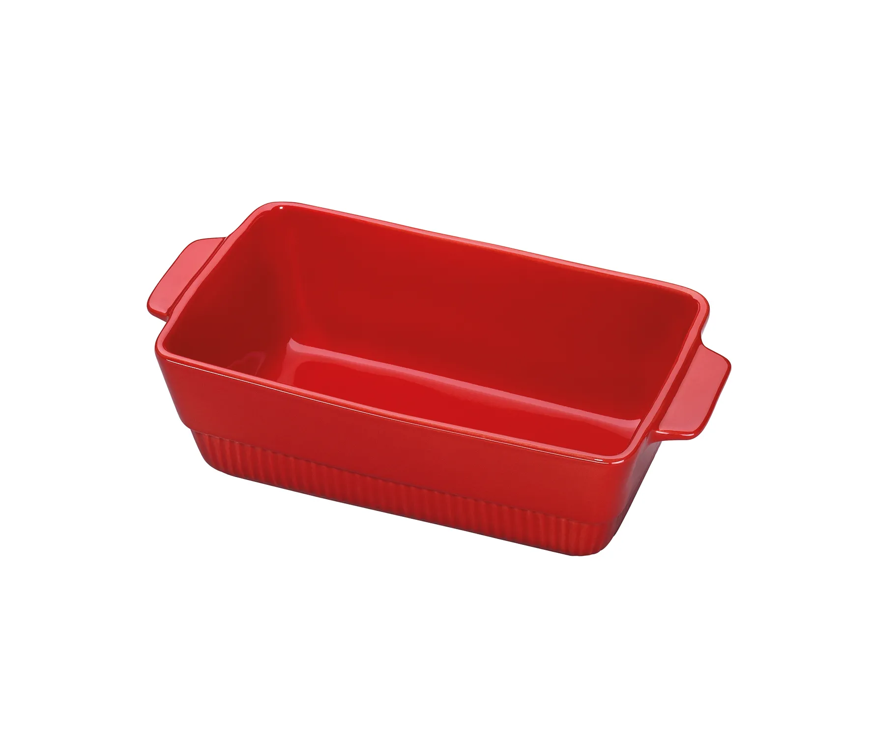 Auflaufform rechteckig 28,5 x 15 cm rot CHALET - Auflaufform rechteckig 28,5×15 cm rot