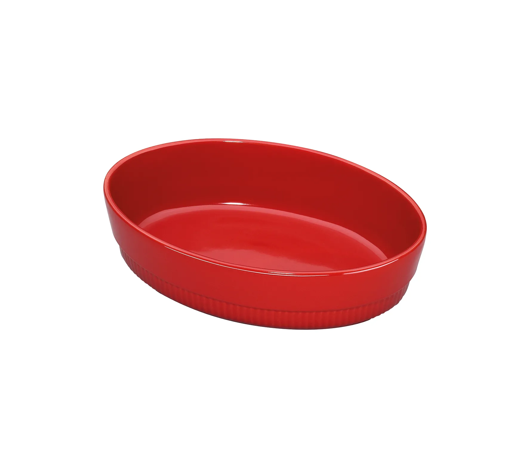Auflaufform oval 26 cm rot CHALET - Auflaufform oval 26 cm rot