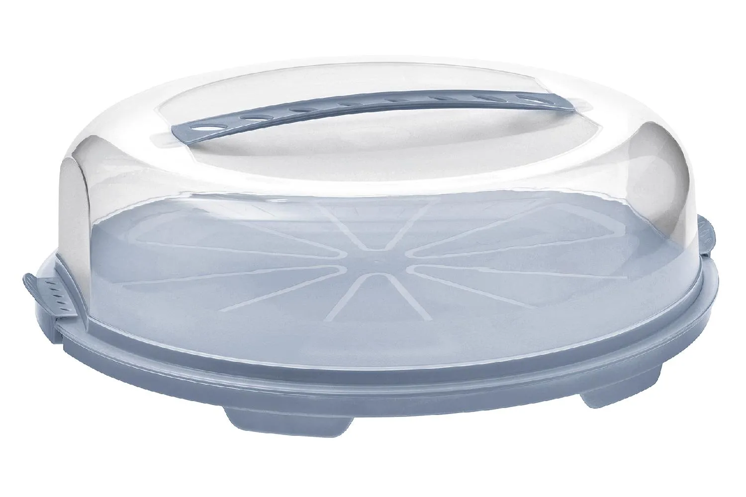 ROTHO Tortenbehälter Tortenglocke Fresh flach 35,5 Kuchenbox, Transport,Backen