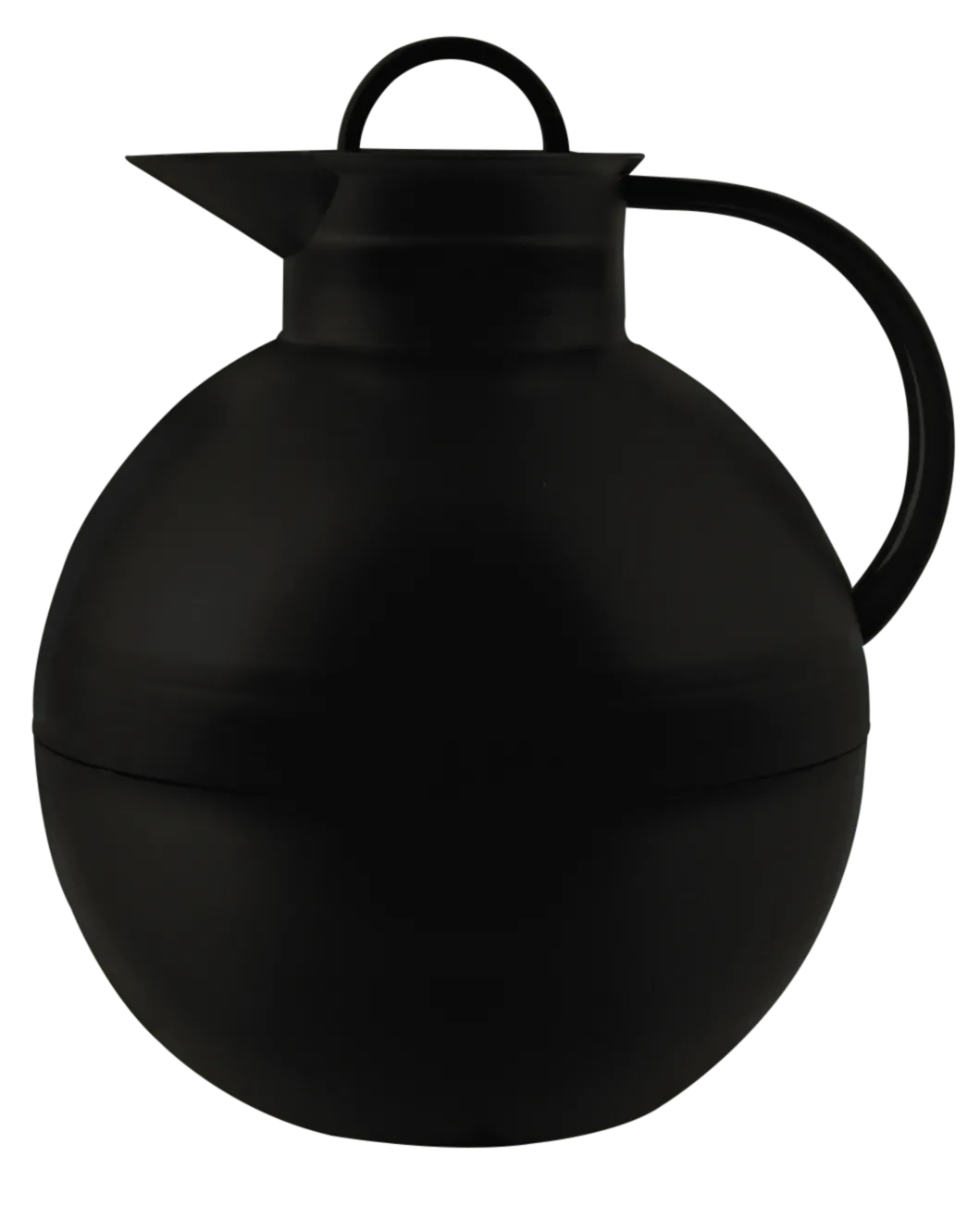 Isolierkanne KUGEL antracithe mat 0,94l für Kaffee oder Tee