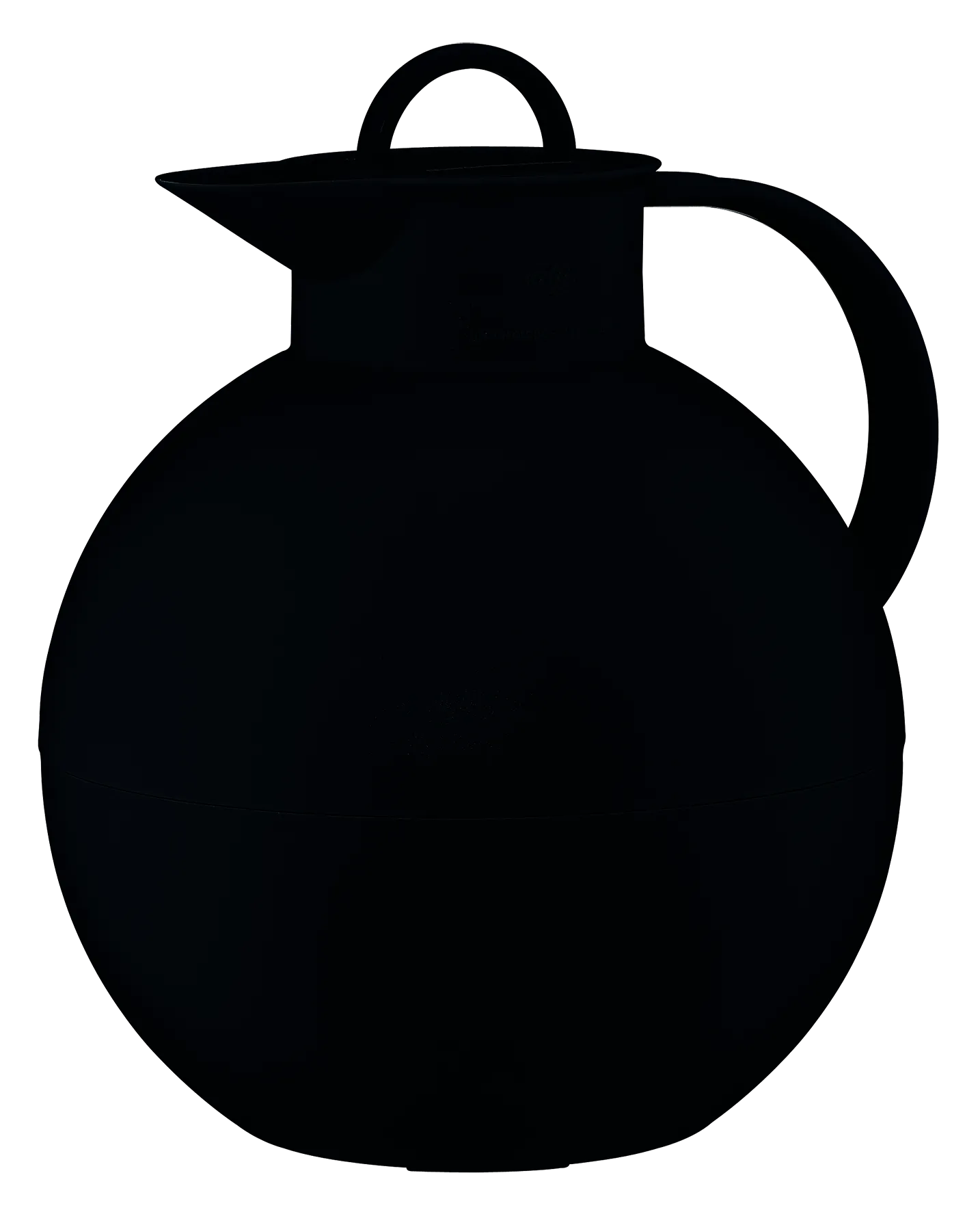 Isoierkanne KUGEL dark blue mat 0,94l für Kaffee oder Tee