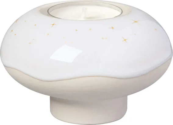 Winter Glow Kerzenhalter Donut, 9x9x5,5 cm Winter,Weihnacten