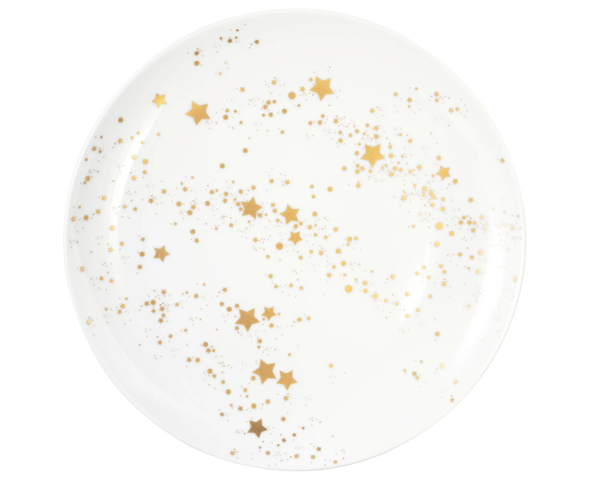 Liberty Frühstücksteller rund 22,5 cm Golden Stars LIBERTY GOLDEN STARS
