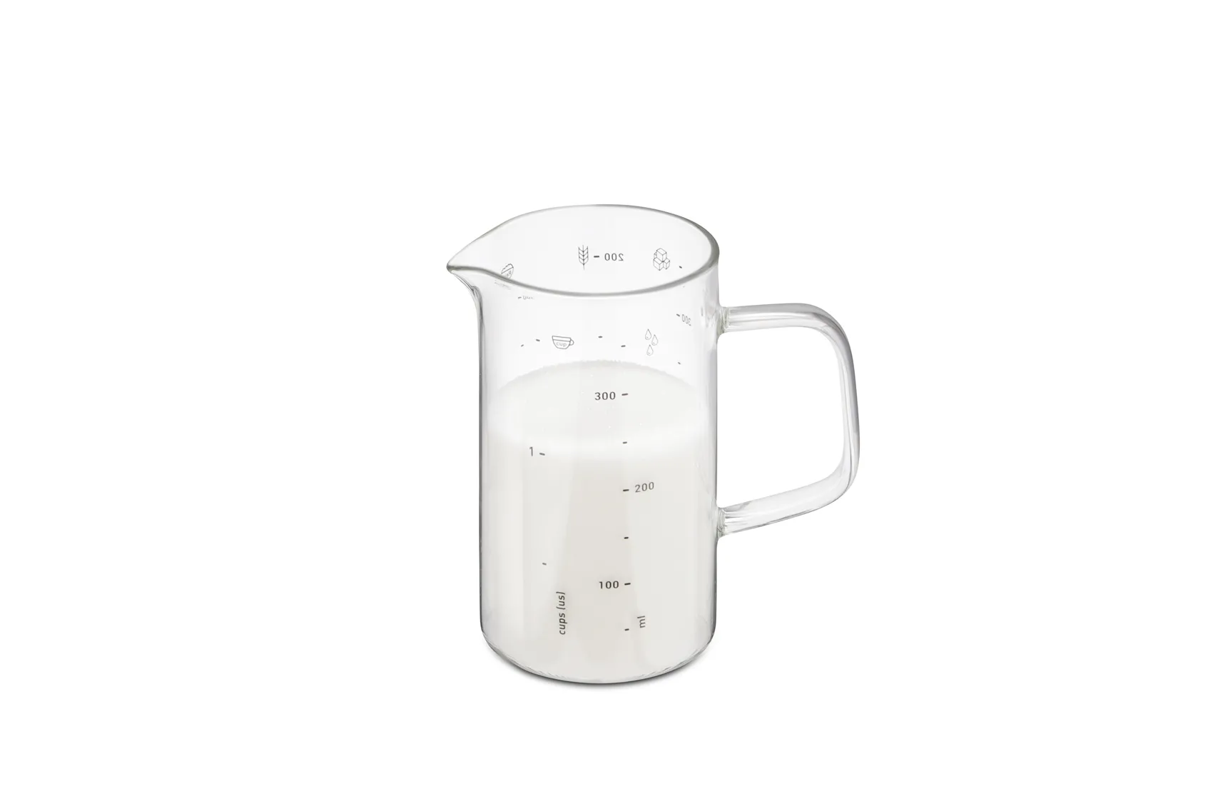 Messbecher 350ml Borosilikatglas