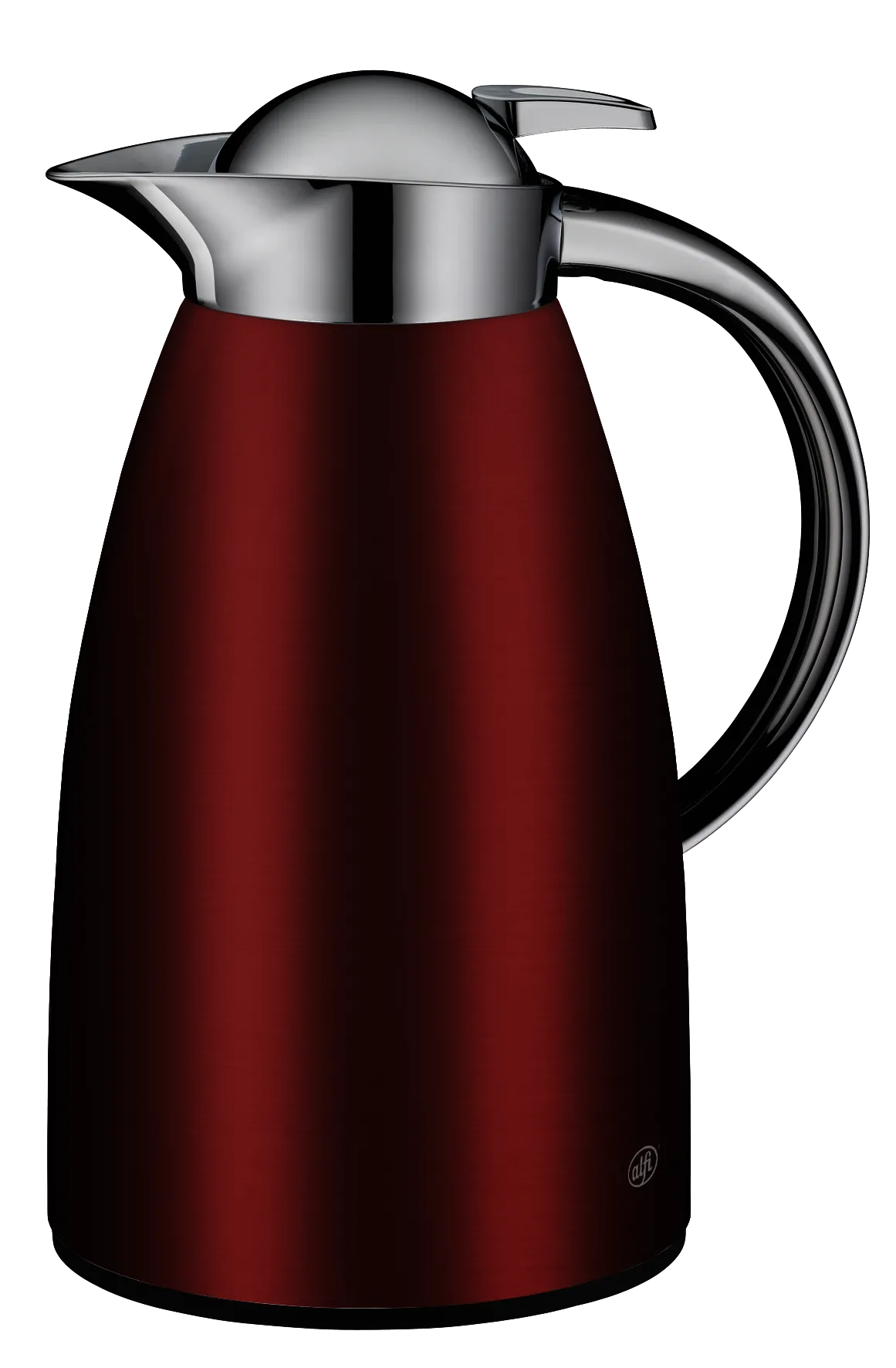 Isolierkanne SIGNO satin red 1,0 l für Kaffee oder Tee