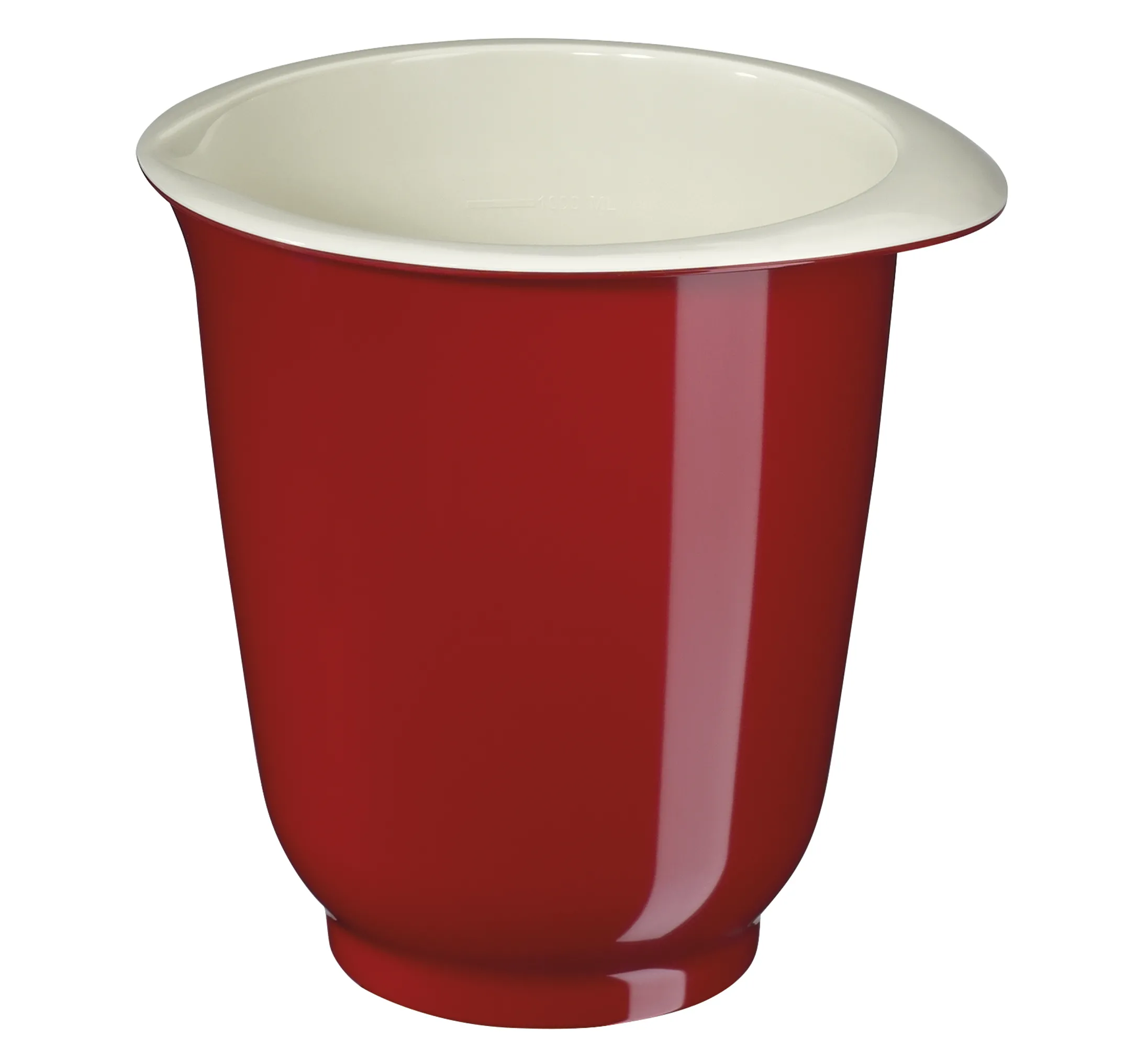 Rührbecher 1 L, rot Backen Küchenprofi