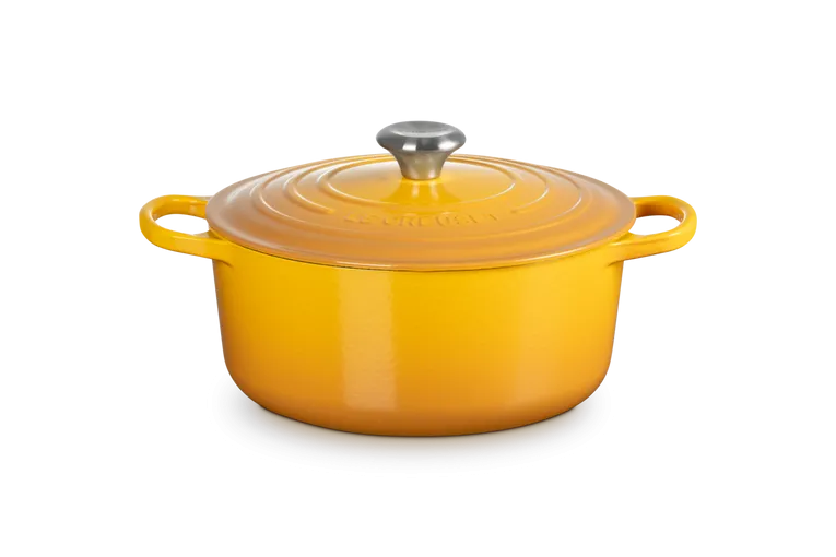 Bräter Signature rund 26 cm nectar Gusseisen, für alle Herdarten 5,3l