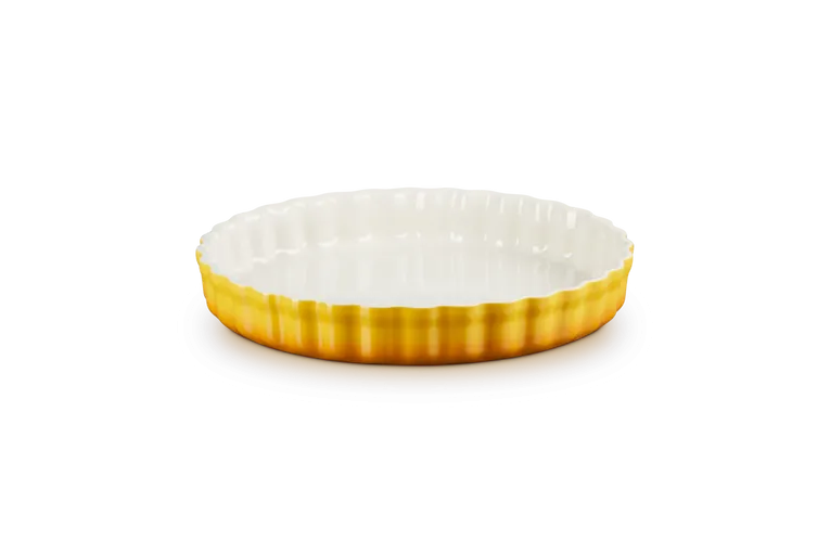 Tarteform Tradition 28cm nectar/creme, Steinzeug ofenfest,2,1l