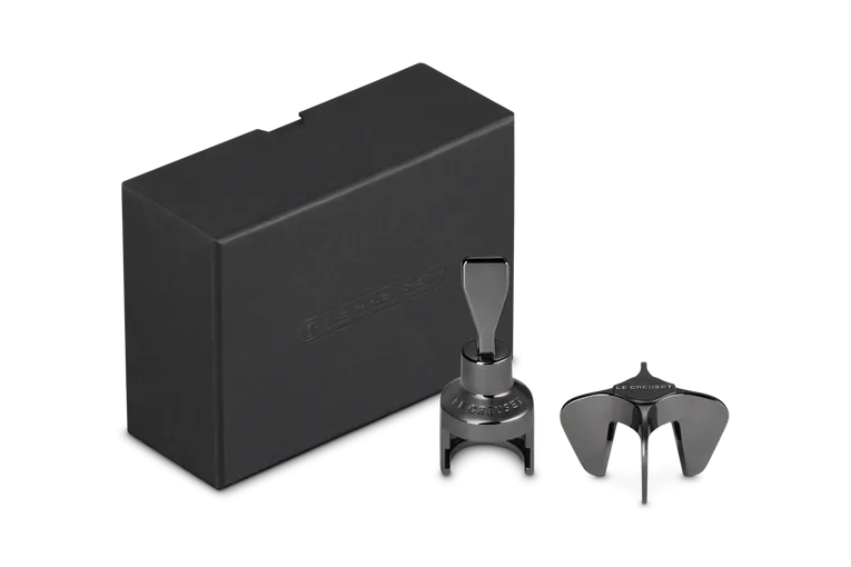 Sektöffner GS 102 mit Verschluss Black Metal