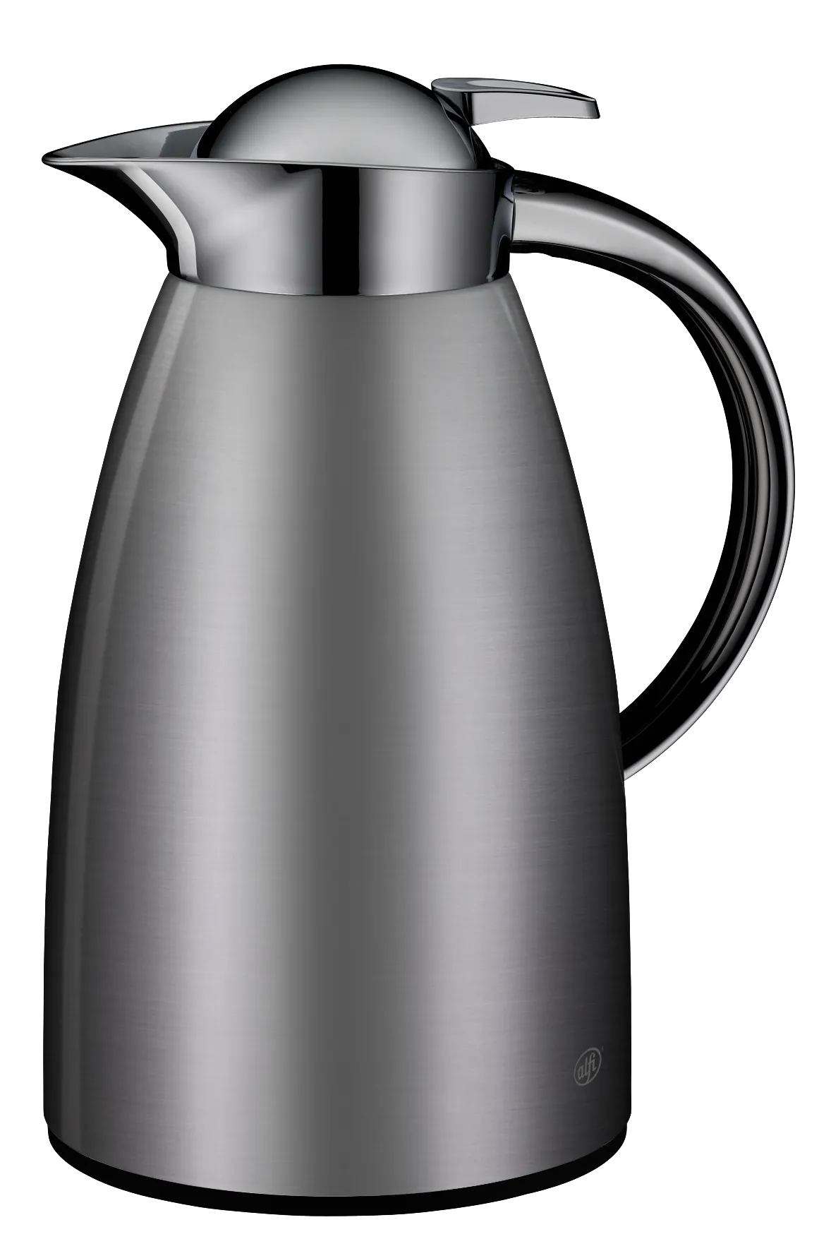 Isolierkanne SIGNO satin silver 1,0 l für Kaffee oder Tee