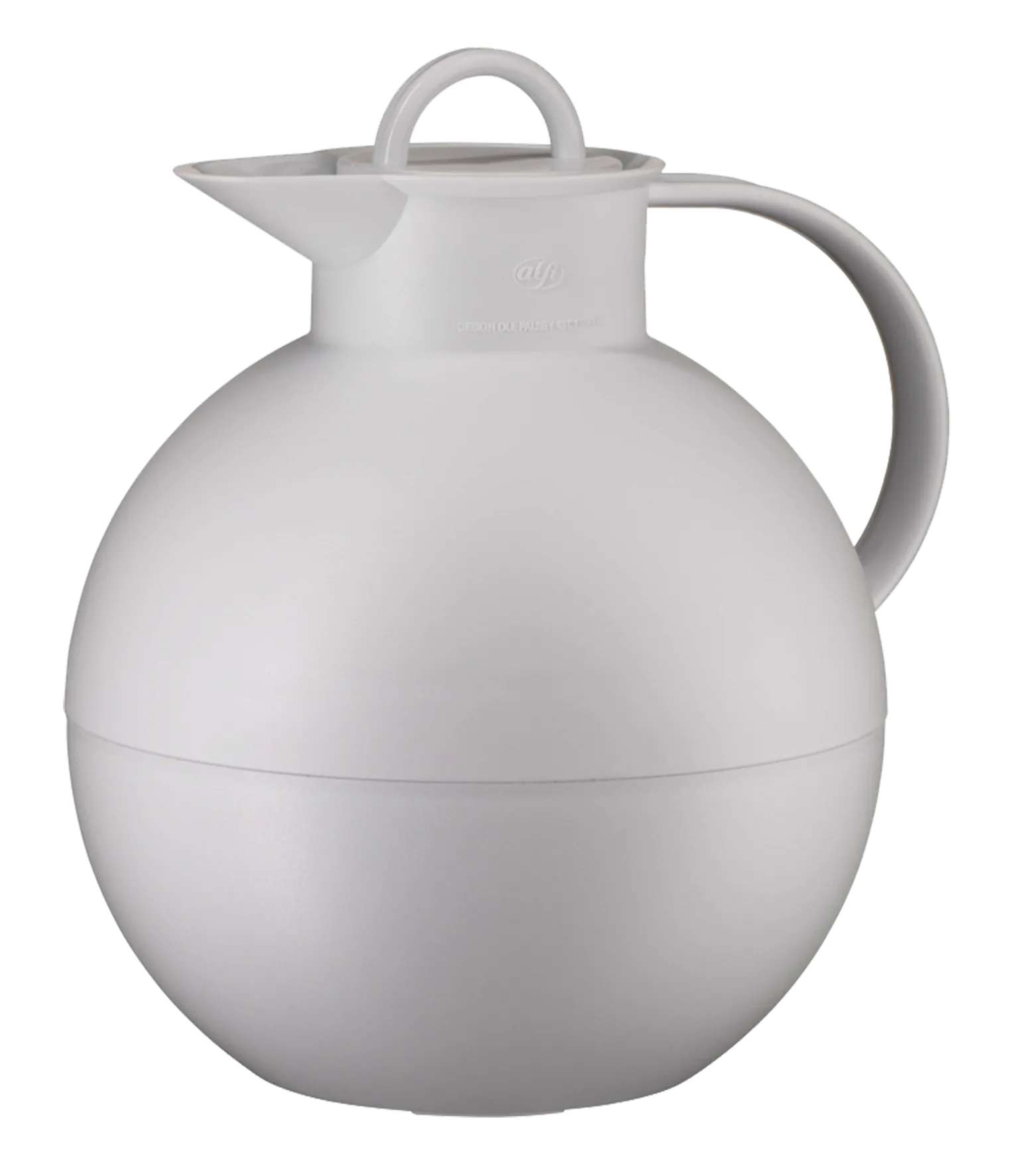 Isolierkanne KUGEL coconut white matt 0,94l für Kaffee oder Tee