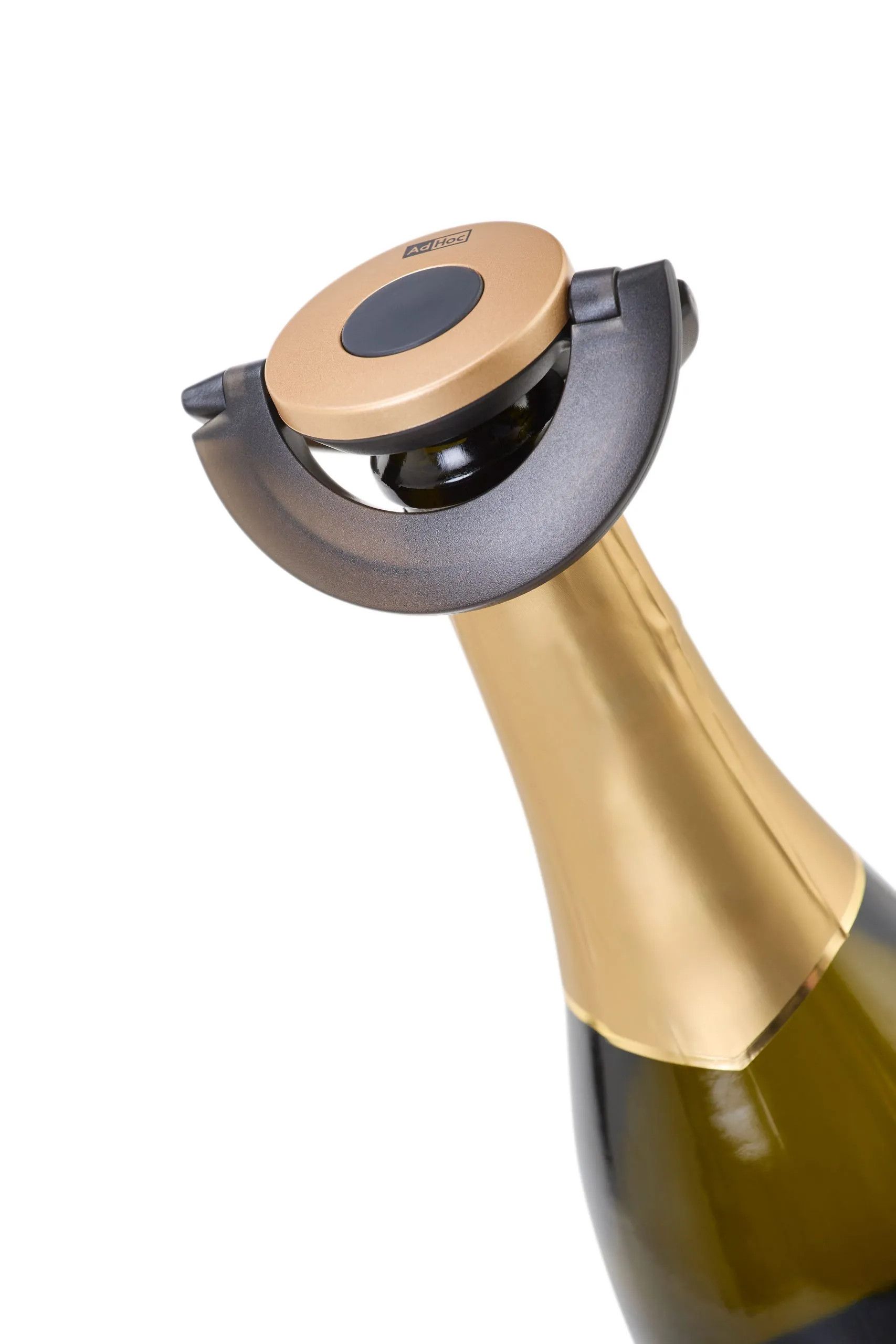 Sekt- / Champagnerverschluss Gusto, black&gold