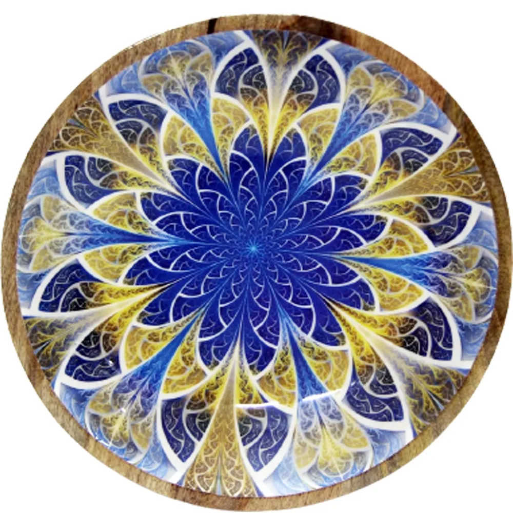 Schale 35cm LOTUS Salatschüssel aus Mangoholz