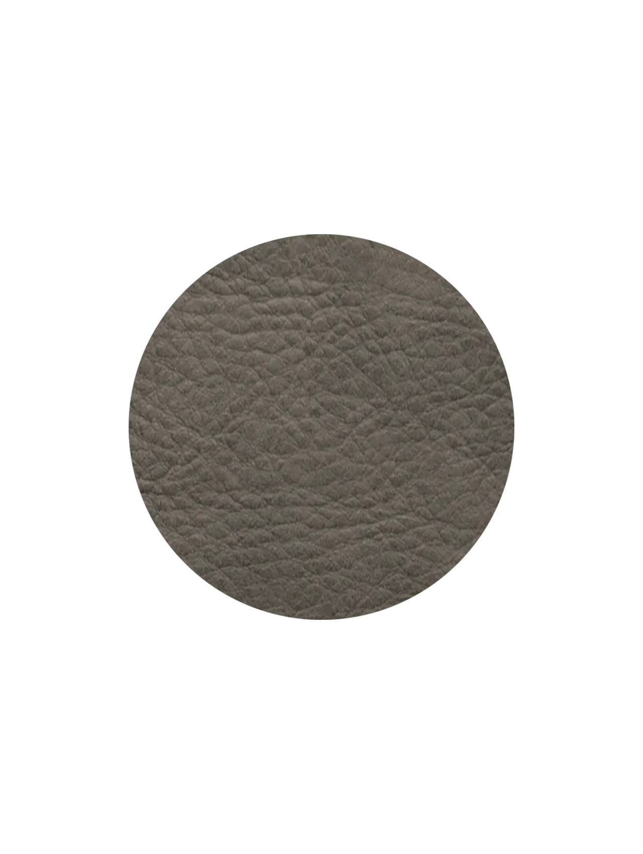 Glasuntersetzer MUSHROOM rund Ø 10cm veganes Leder