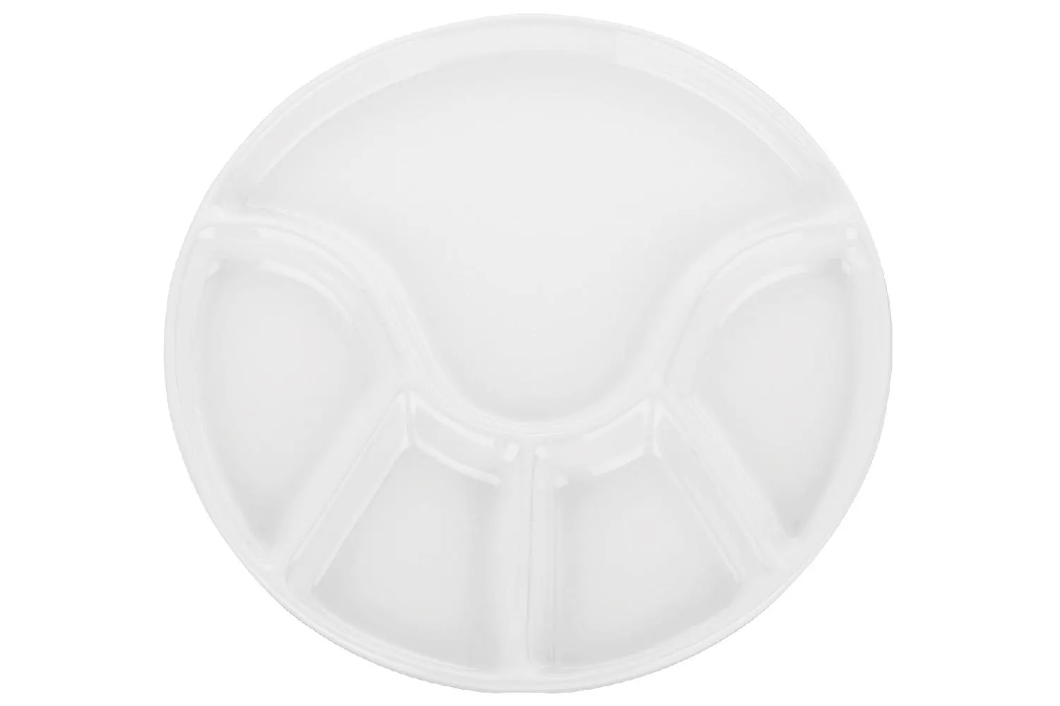 KELA Fondueteller Anneli Ø21,5cm H:2,5cm weiß