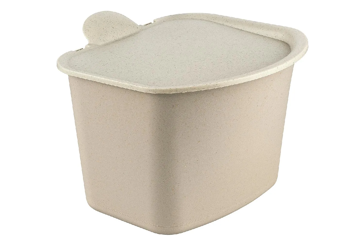 KOZIOL Bio-Abfall-Behälter Bibo nature desert sand