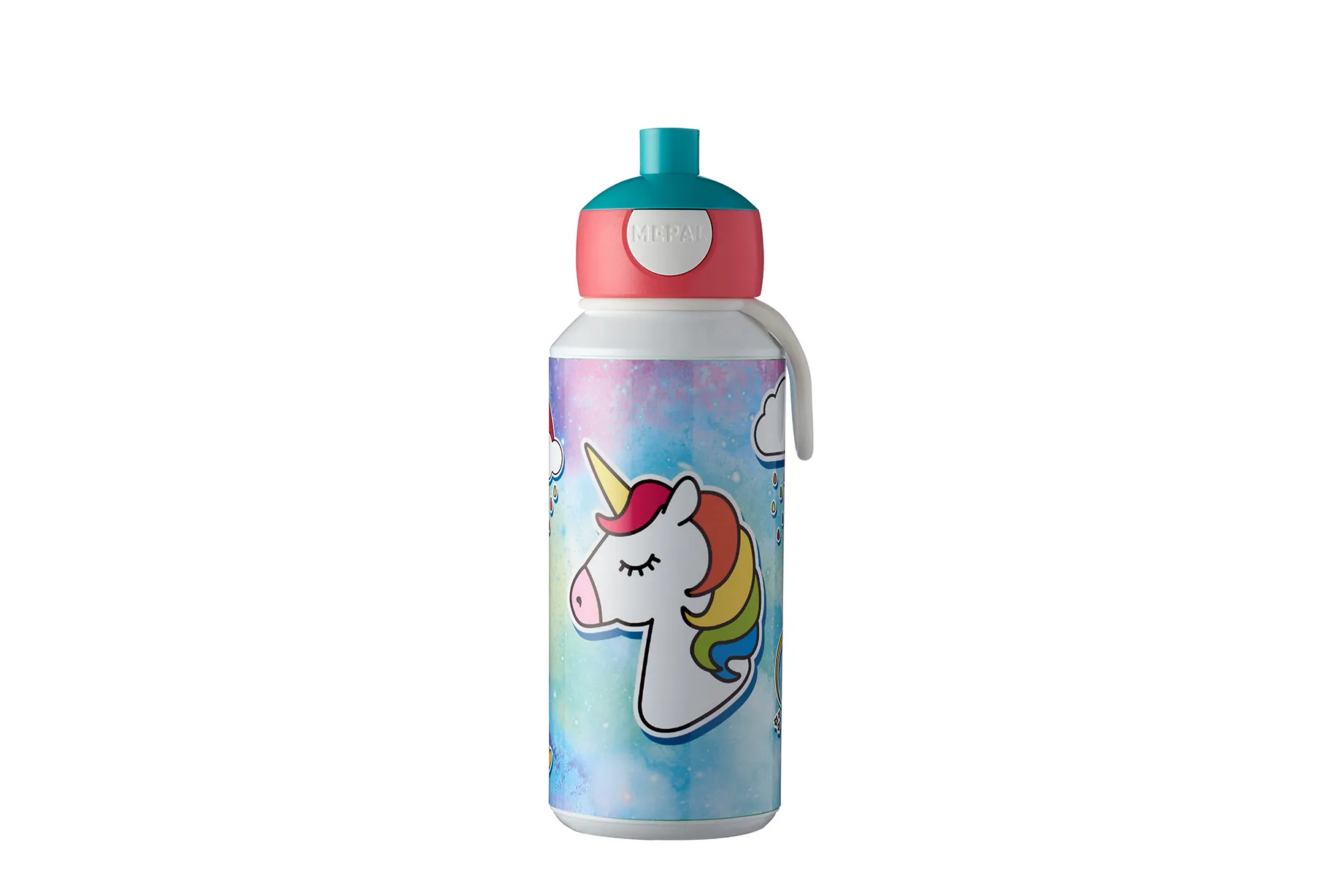 trinkflasche pop-up campus 400 ml - unicorn Gewicht 144 gr