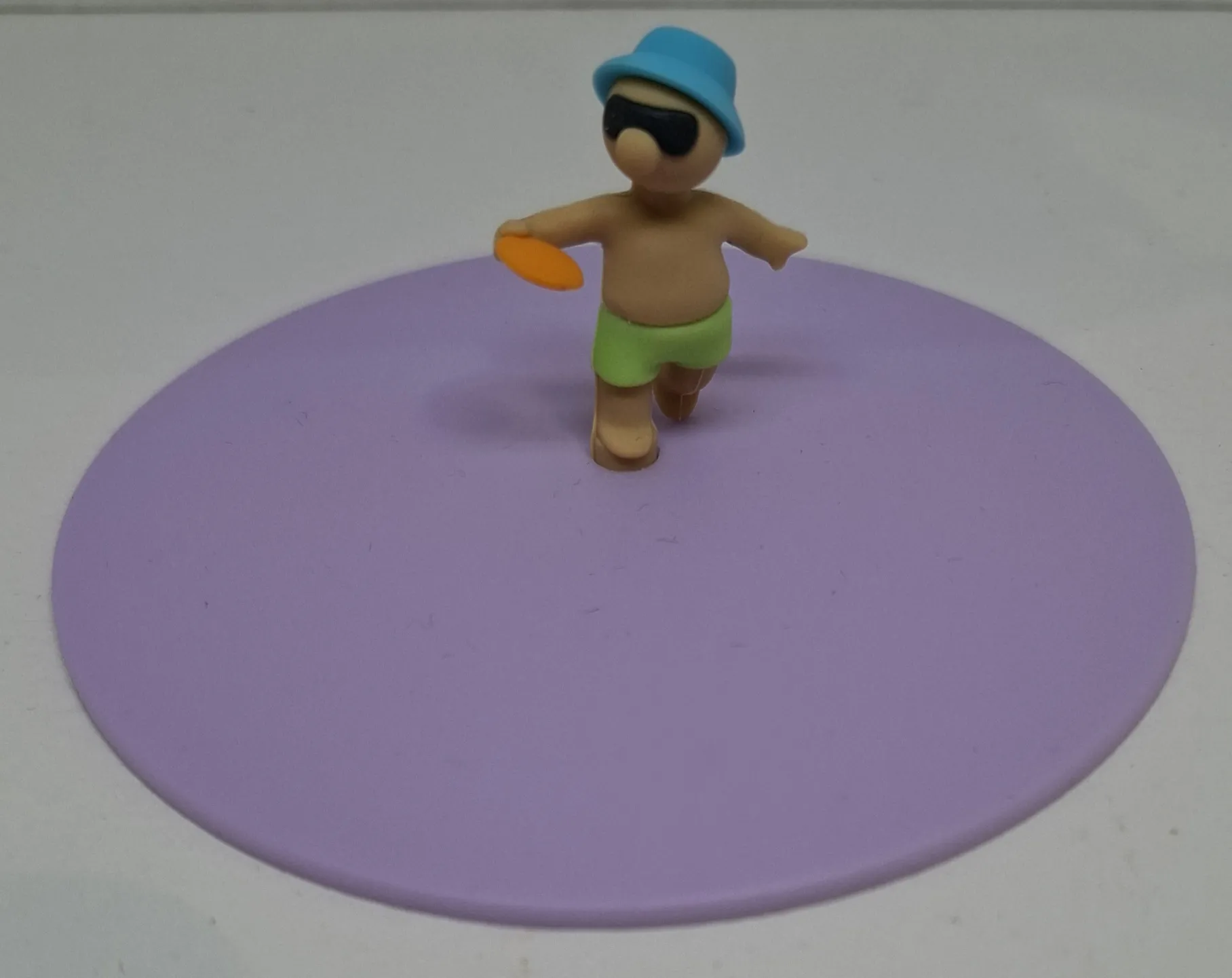 Silikonabdeckung Summer Fun Finn Frisbee für Gläser