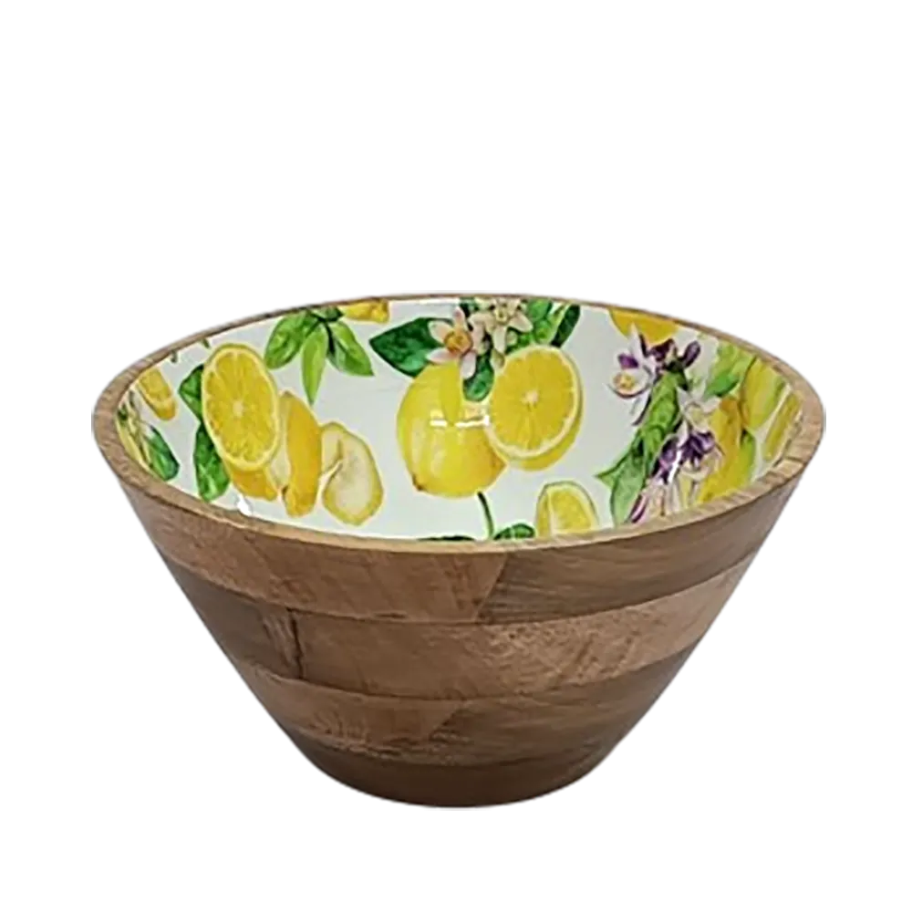 Salatschale 30cm NEW LEMON Mangoholz