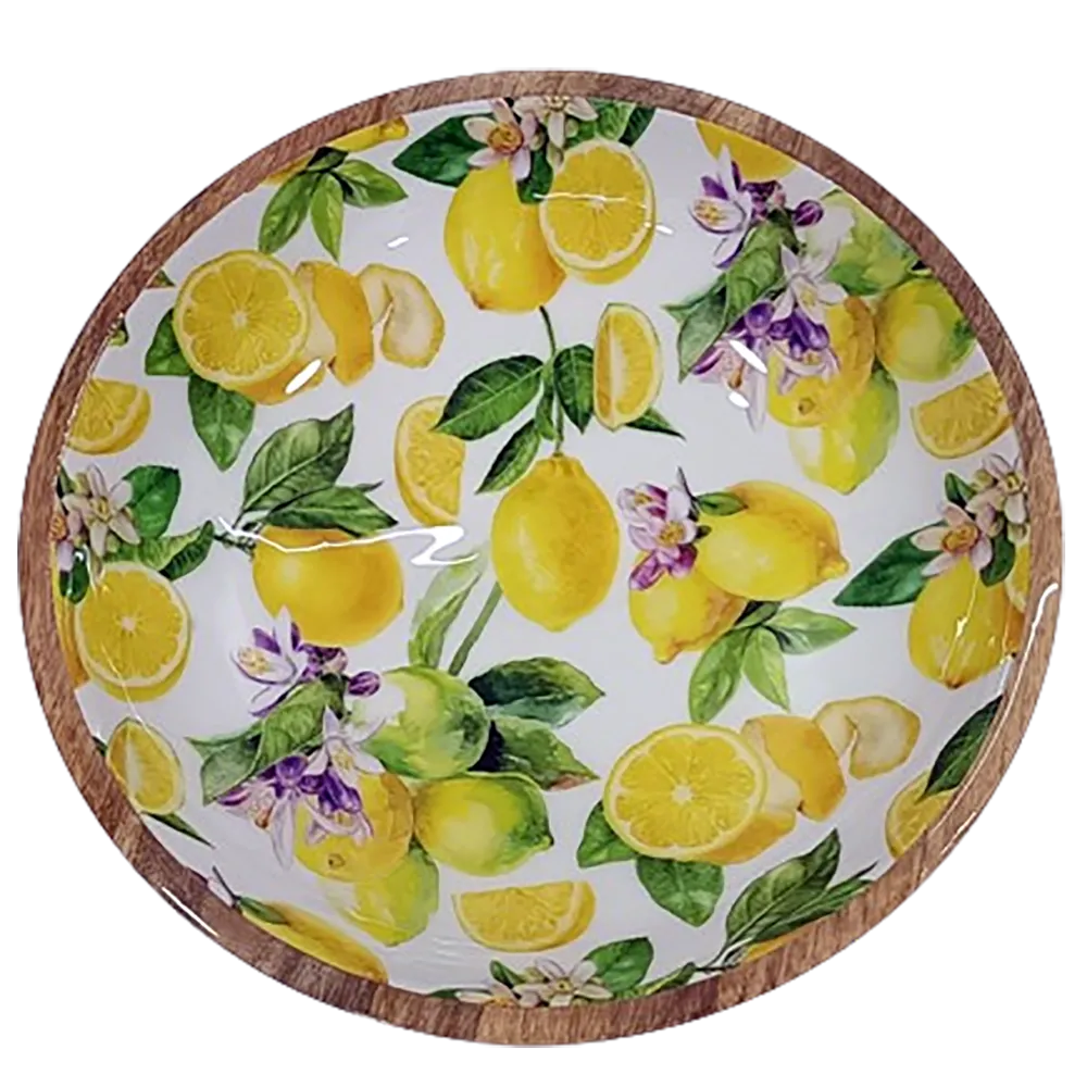 Salatschale 35cm NEW LEMON Mangoholz