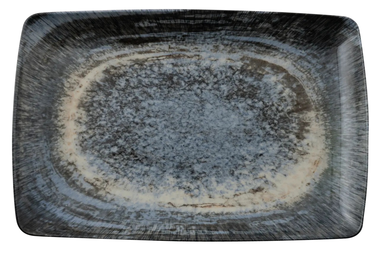 Platte rechteckig 35x22 cm, GALAXY NEPTUNE Arthur Krupp, Steinzeug