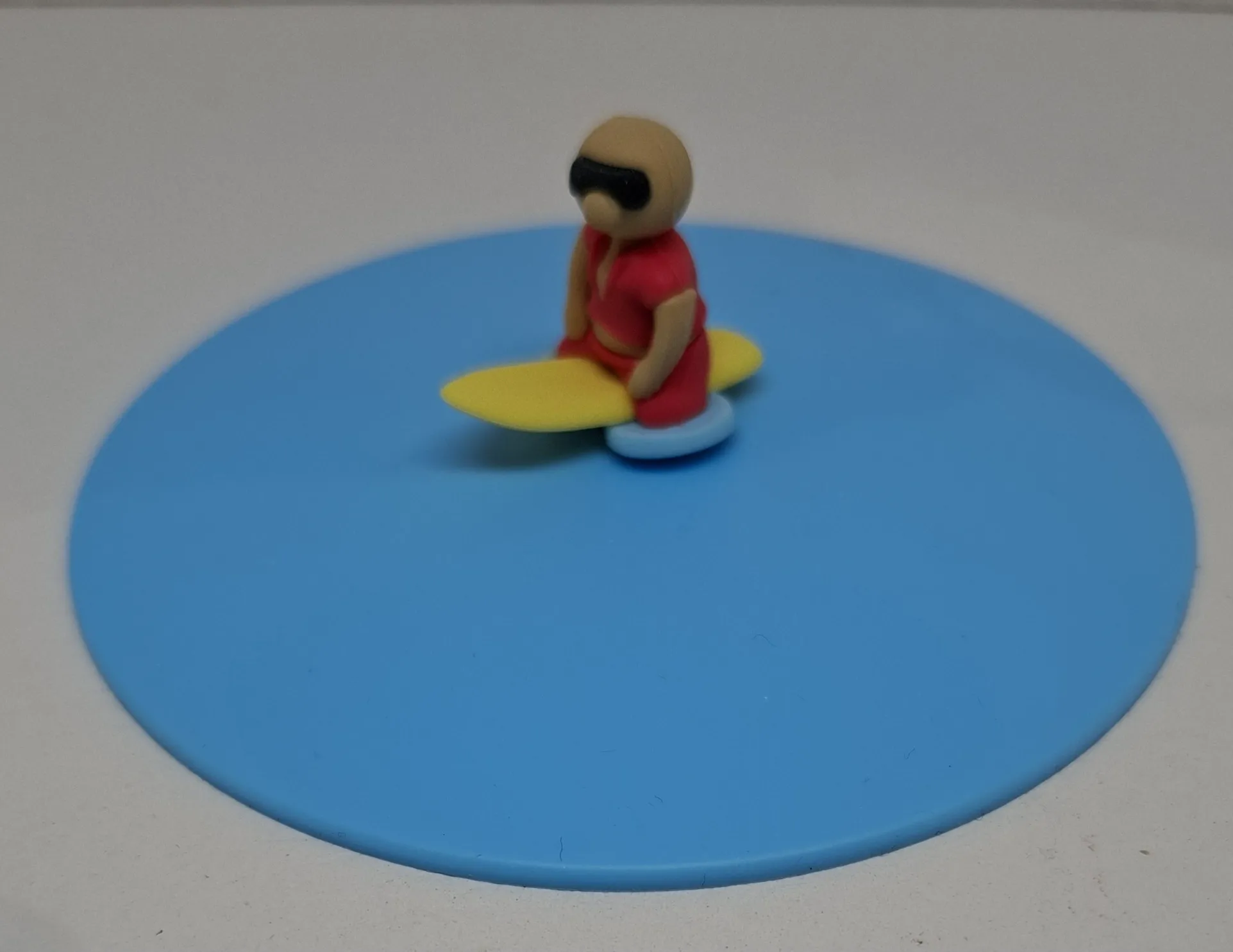 Mein Deckel Silikon Abdeckung Glas  Strandwache Bobby Board