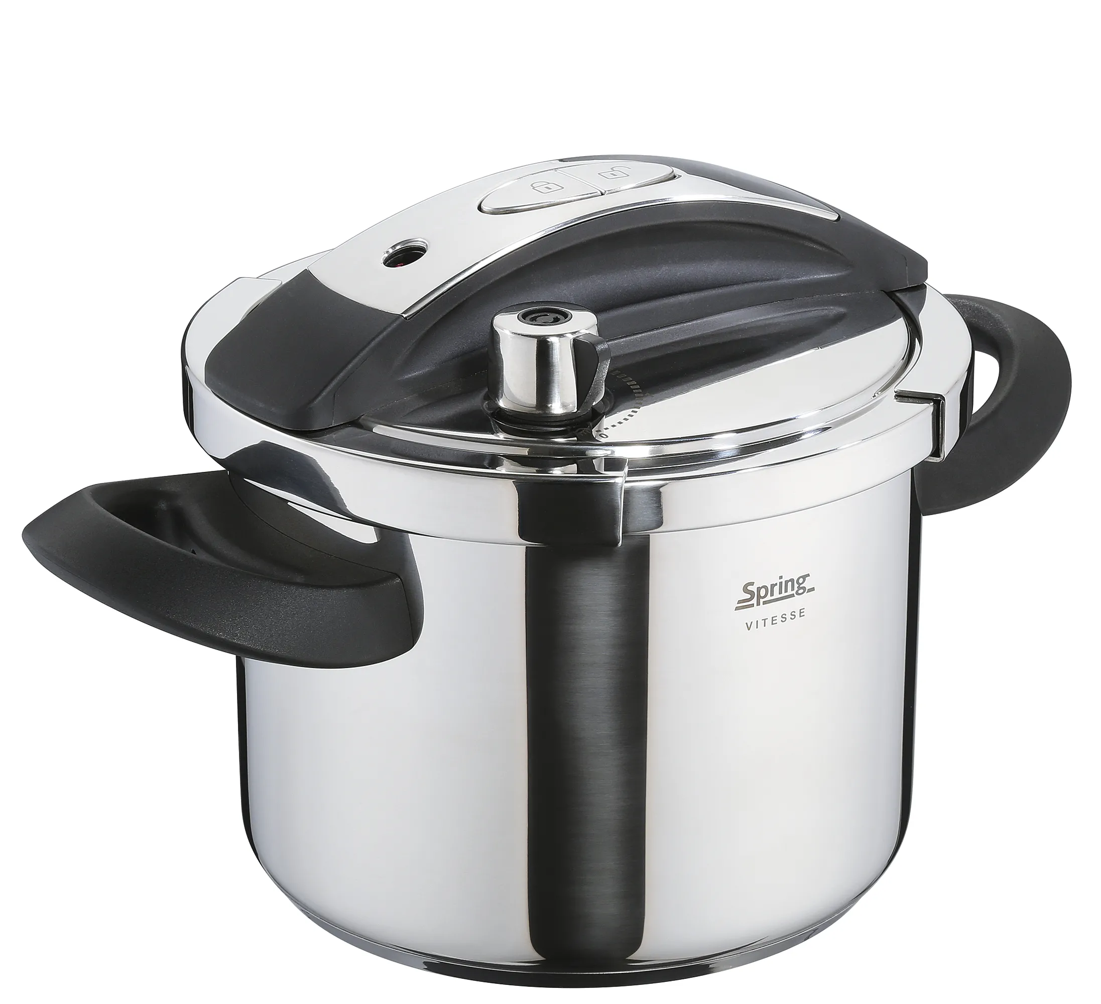 Schnellkochtopf VITESSE 6 L mit Dreibein und gelochtem Einsatz