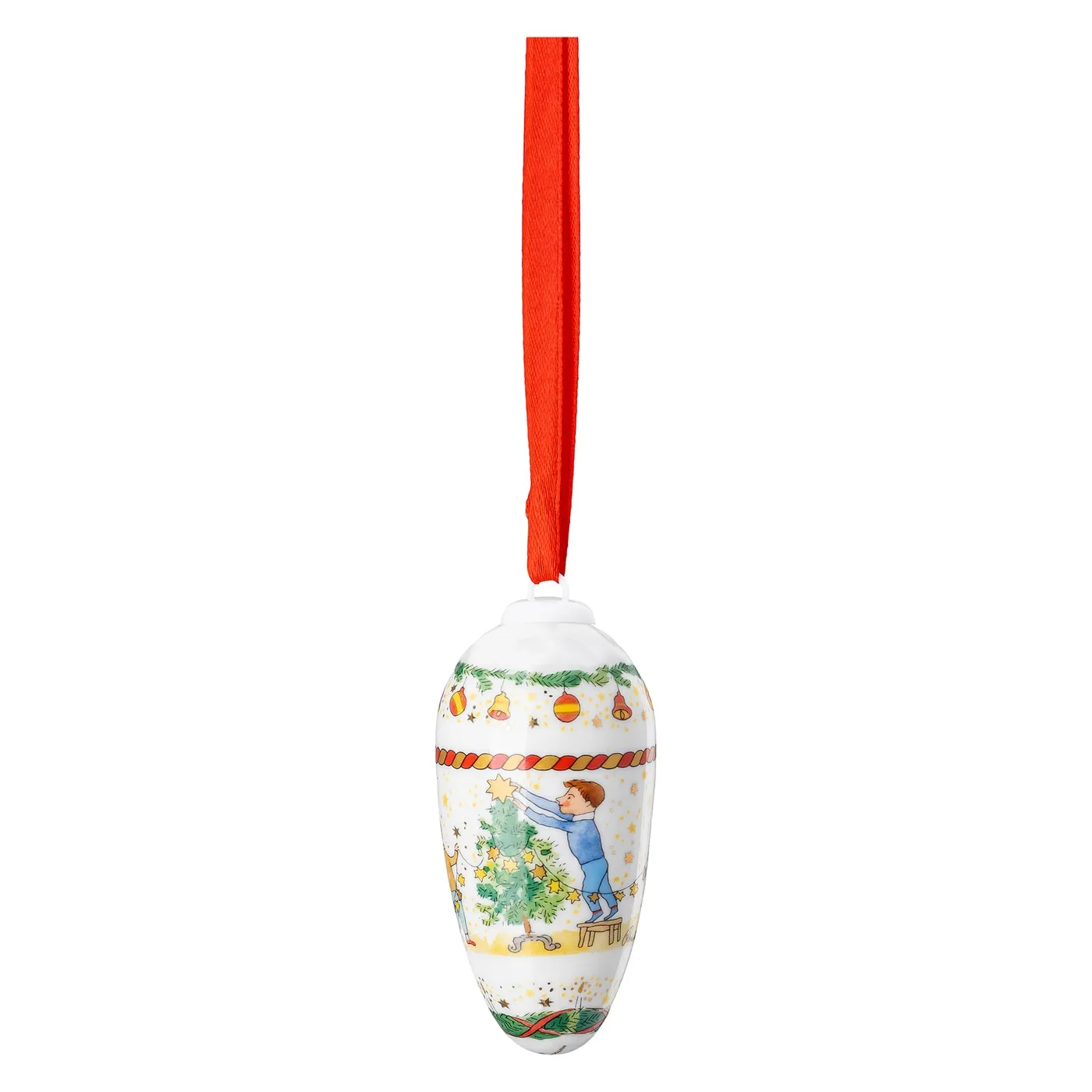 Porzellanzapfen 2024 Sammeledition Weihnachtszapfen