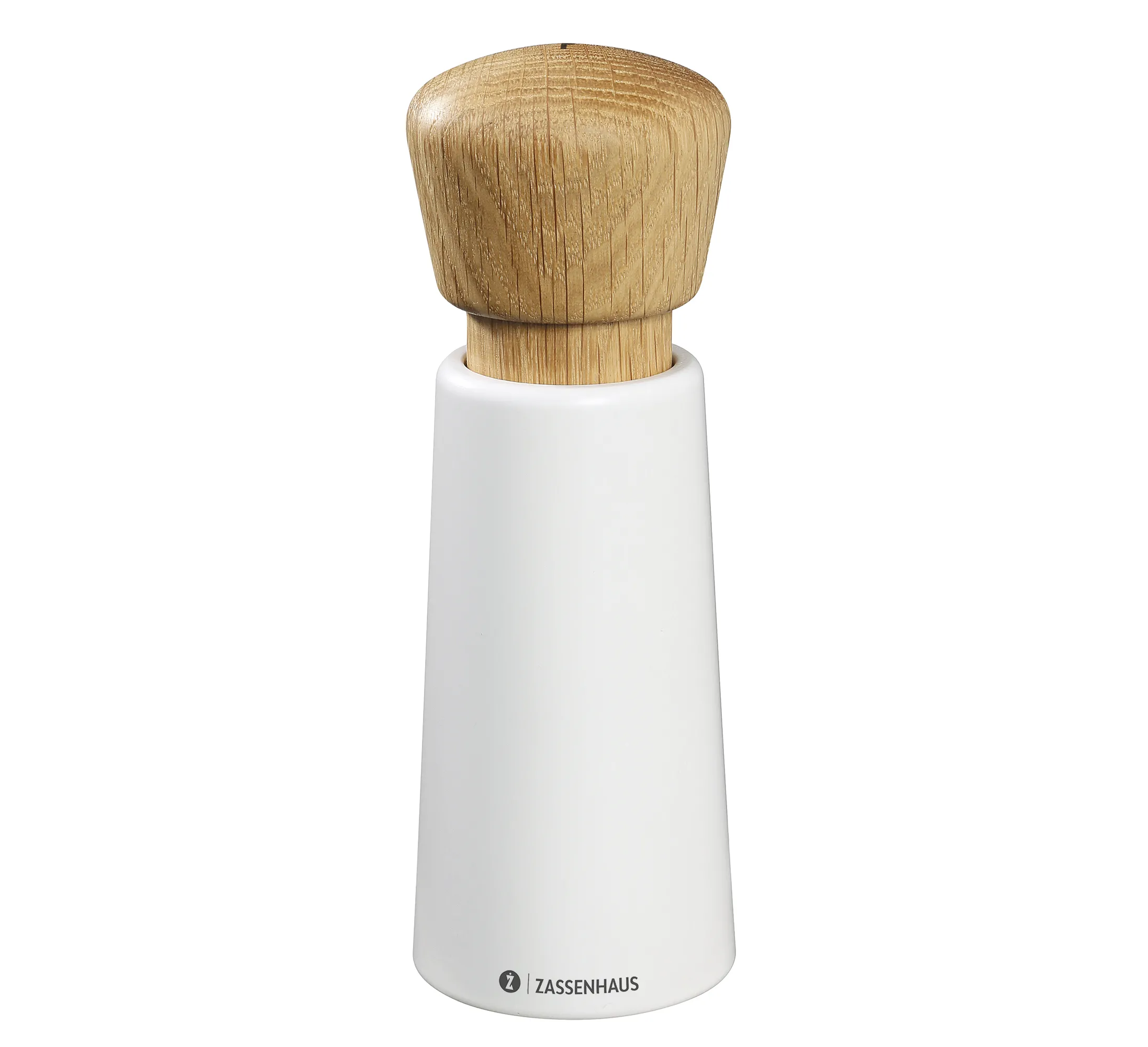 Pfeffermühle NORDERNEY 18 cm weiß/Eiche